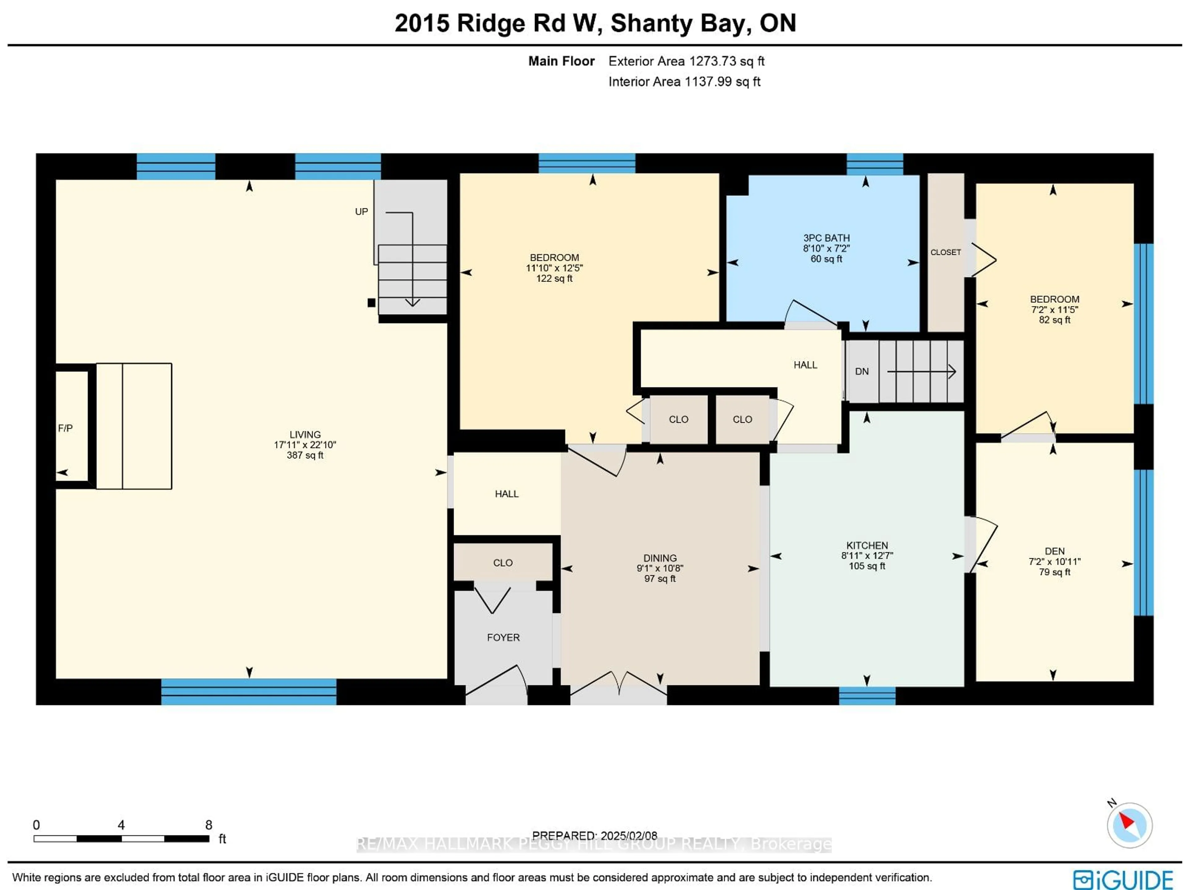 Floor plan for 2015 Ridge Rd, Oro-Medonte Ontario L0L 2L0