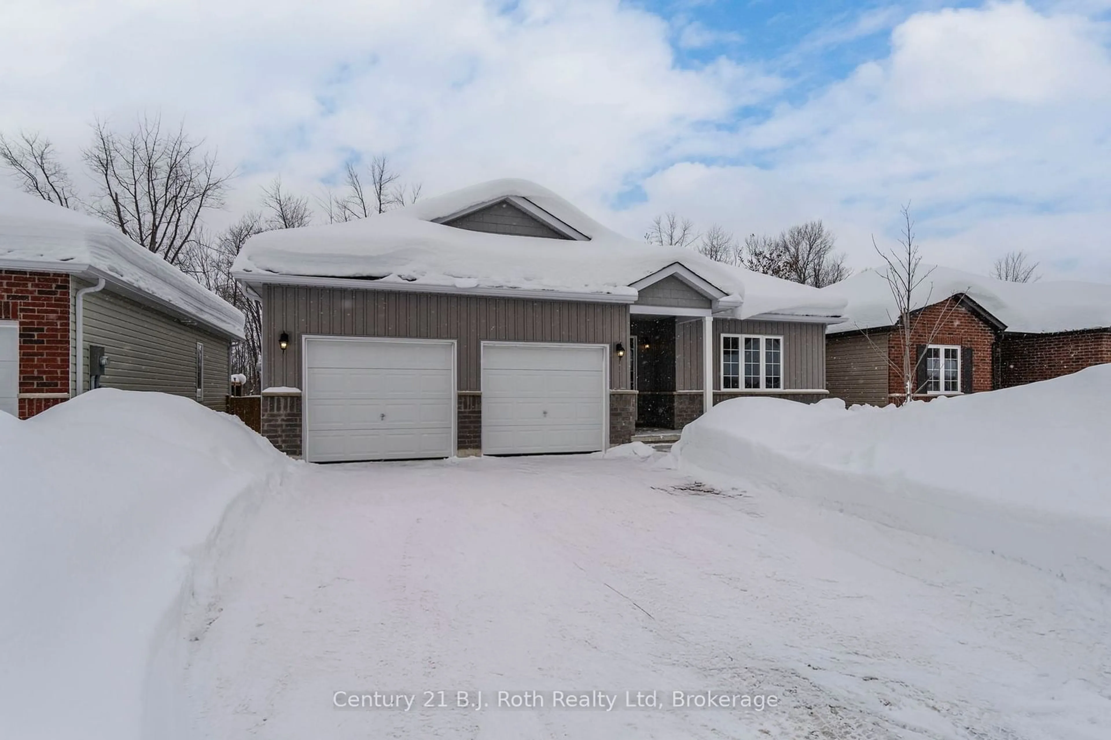 Home with brick exterior material, street for 48 Ralph Dalton Blvd, Tay Ontario L0K 2A0