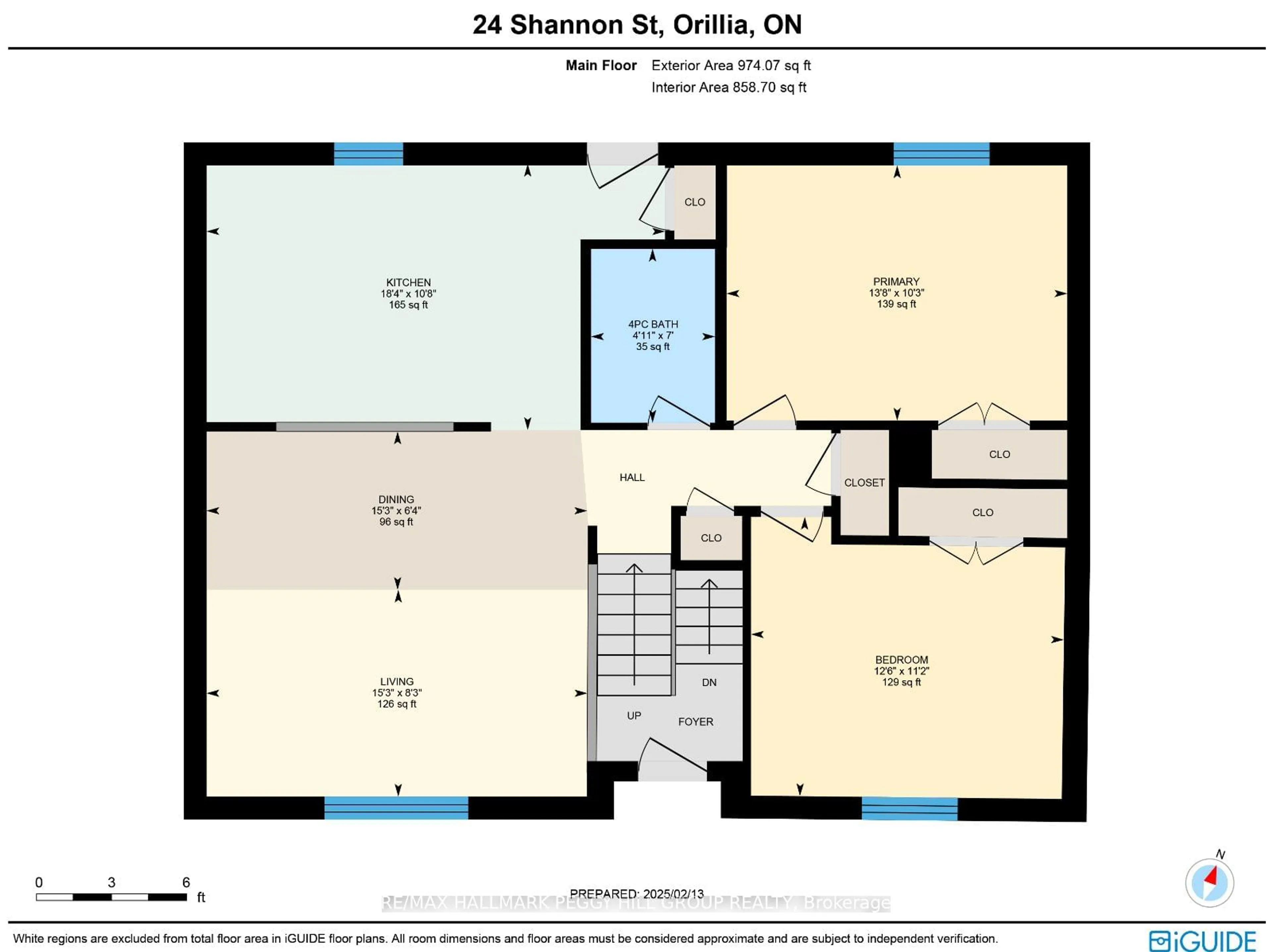 Floor plan for 24 Shannon St, Orillia Ontario L3V 7K4