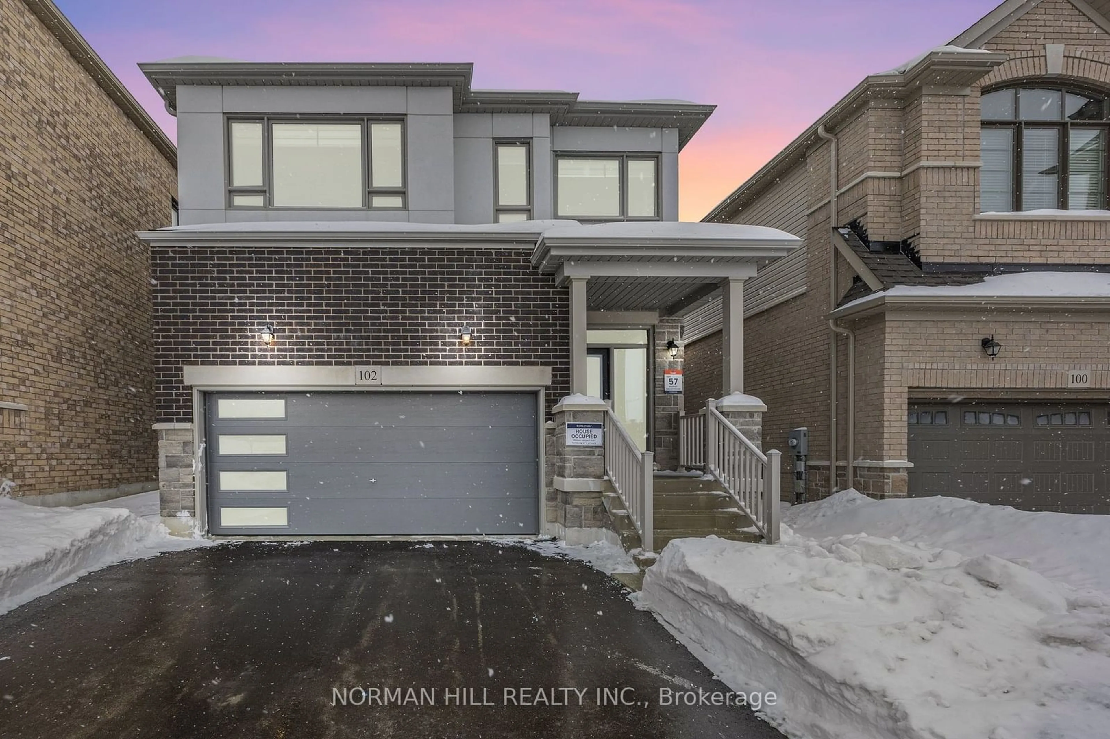 Home with brick exterior material, mountain view for 102 Shepherd Dr, Barrie Ontario L9J 0P5