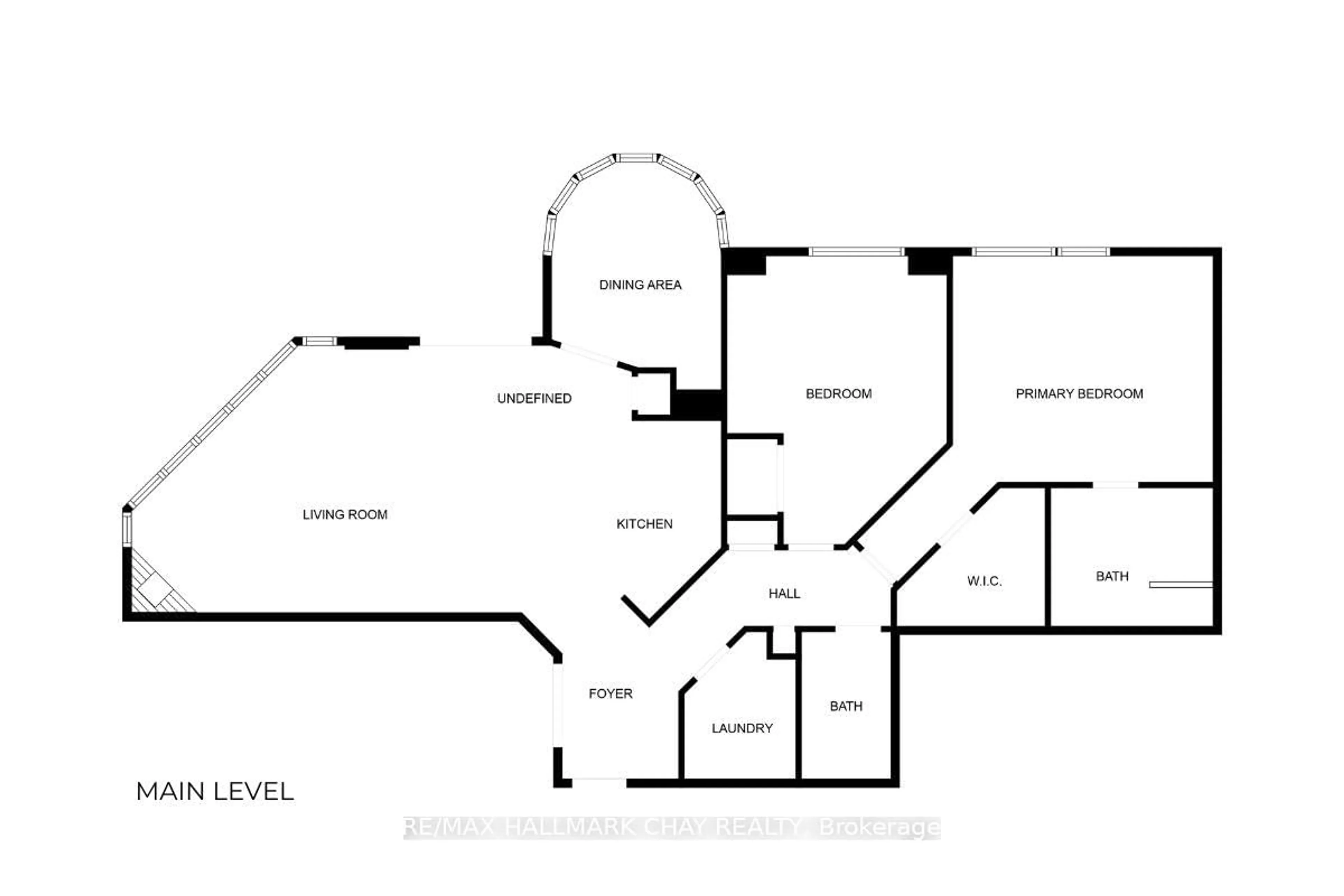 Floor plan for 2 Toronto St #811, Barrie Ontario L4N 9R2