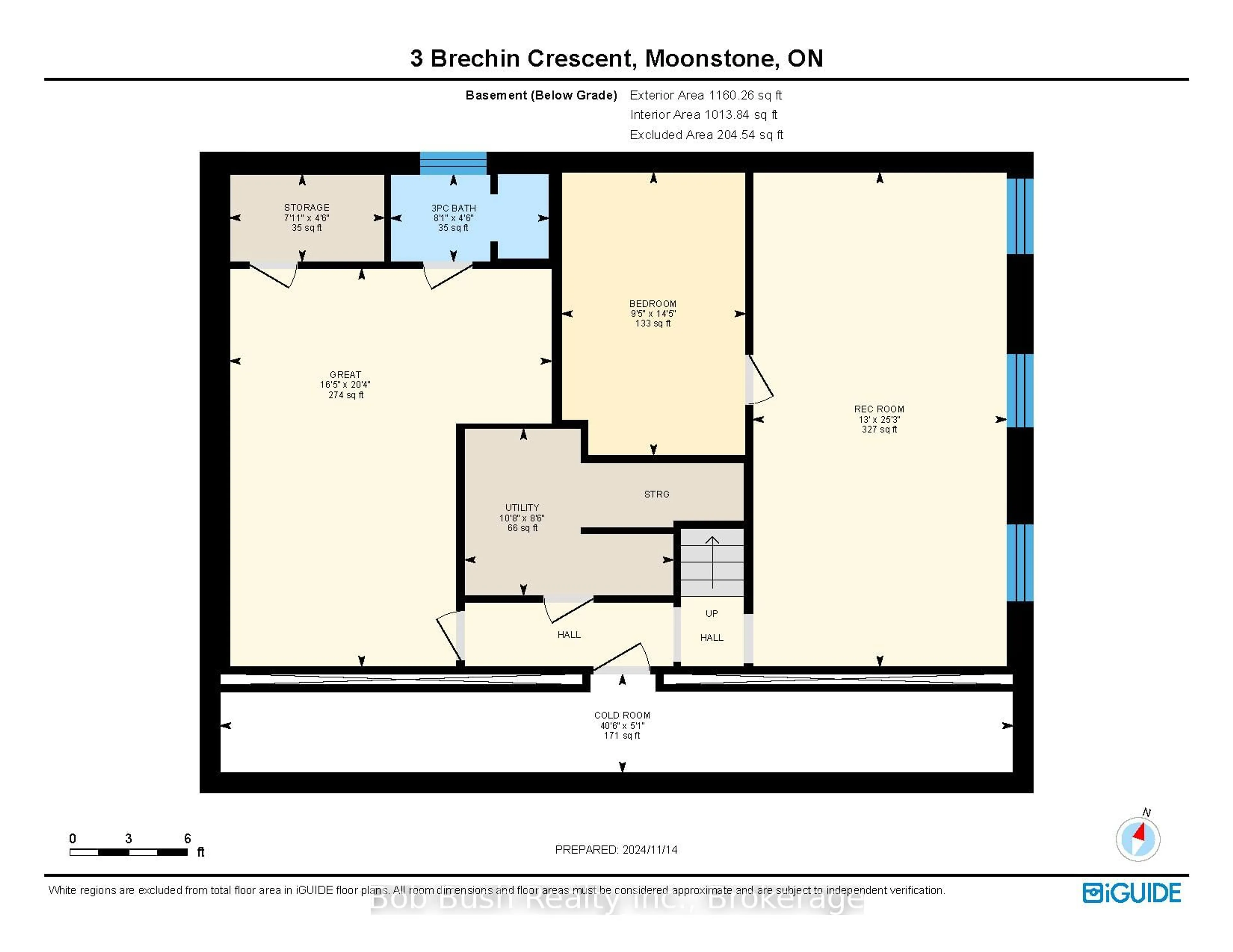 Floor plan for 3 BRECHIN Cres, Oro-Medonte Ontario L0K 1N0