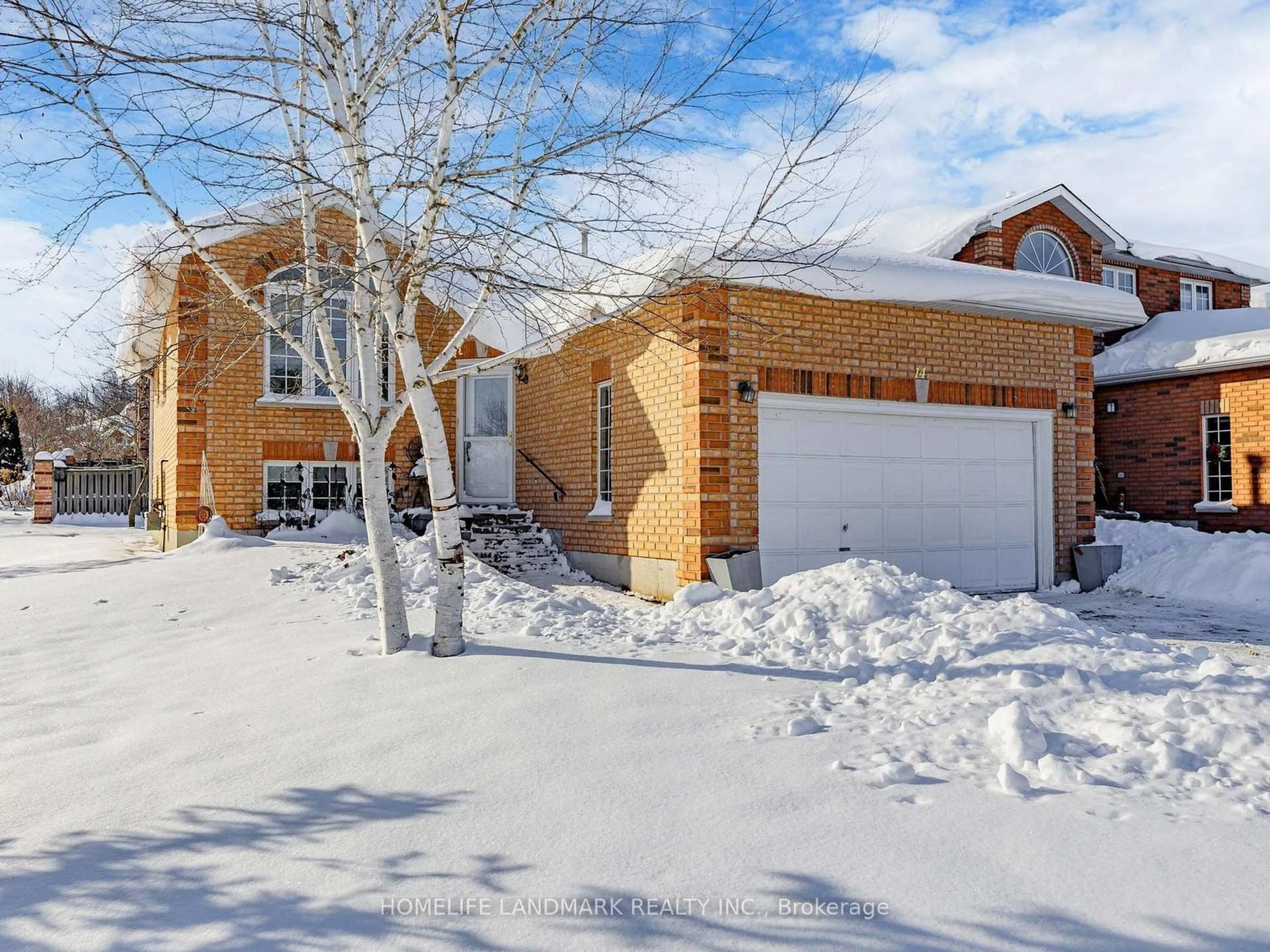 Home with brick exterior material, street for 14 crompton Dr, Barrie Ontario L4M 6M8