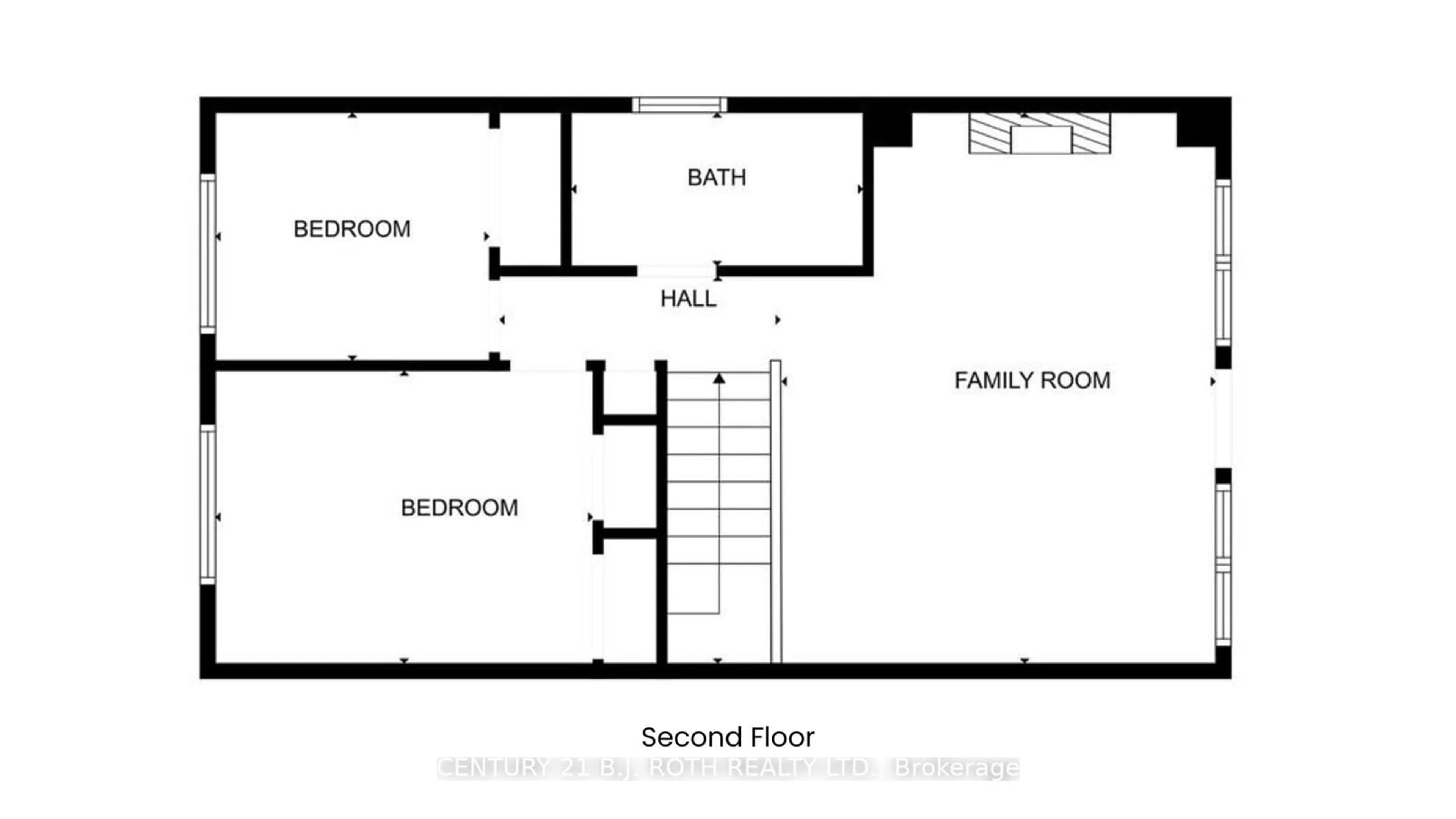 Floor plan for 2 Lewis Lane, Barrie Ontario L4N 5B2