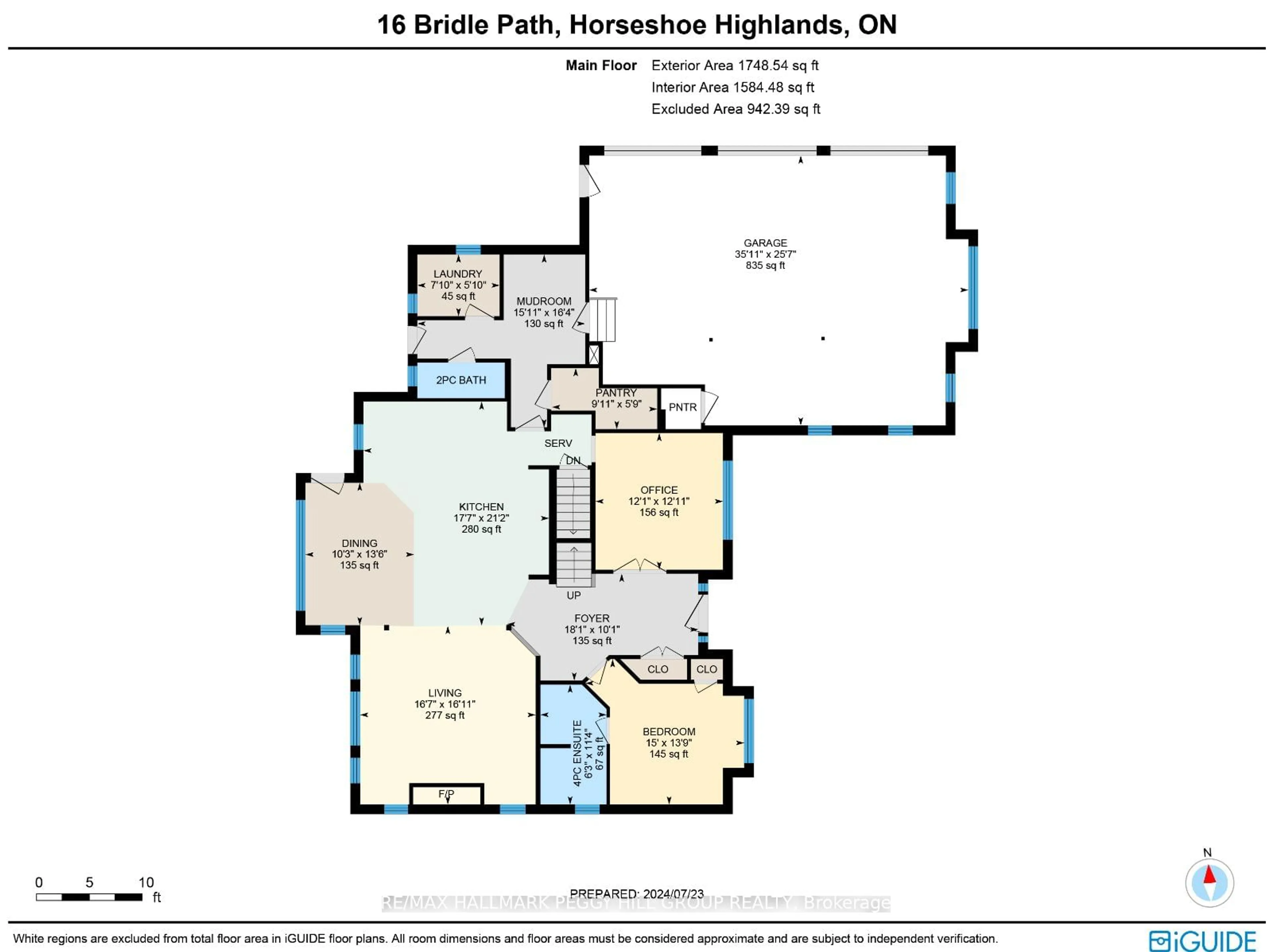 Floor plan for 16 Bridle Tr, Springwater Ontario L9X 0J9