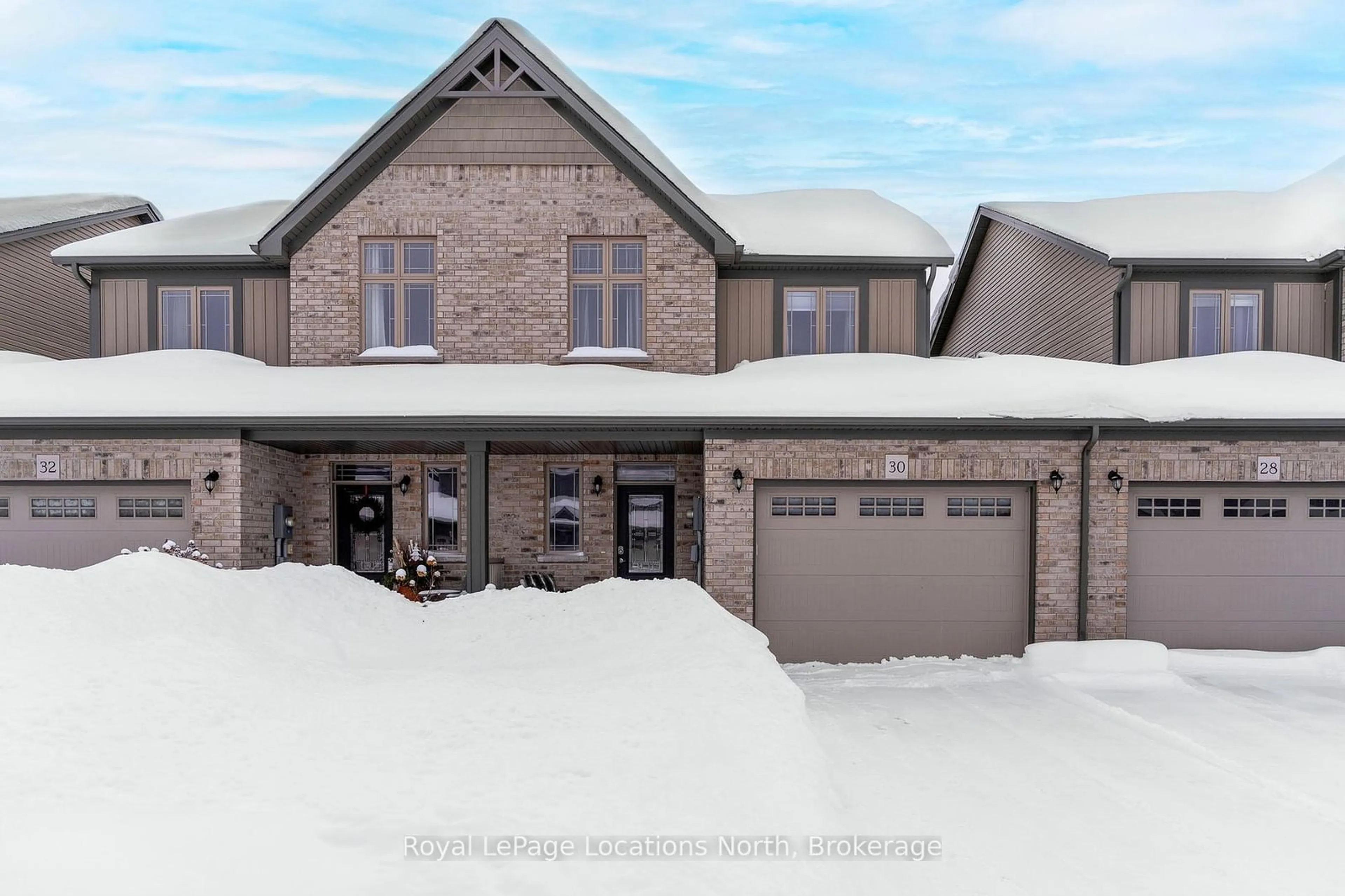 Home with brick exterior material, street for 30 George Zubek Dr, Collingwood Ontario L9Y 1B4