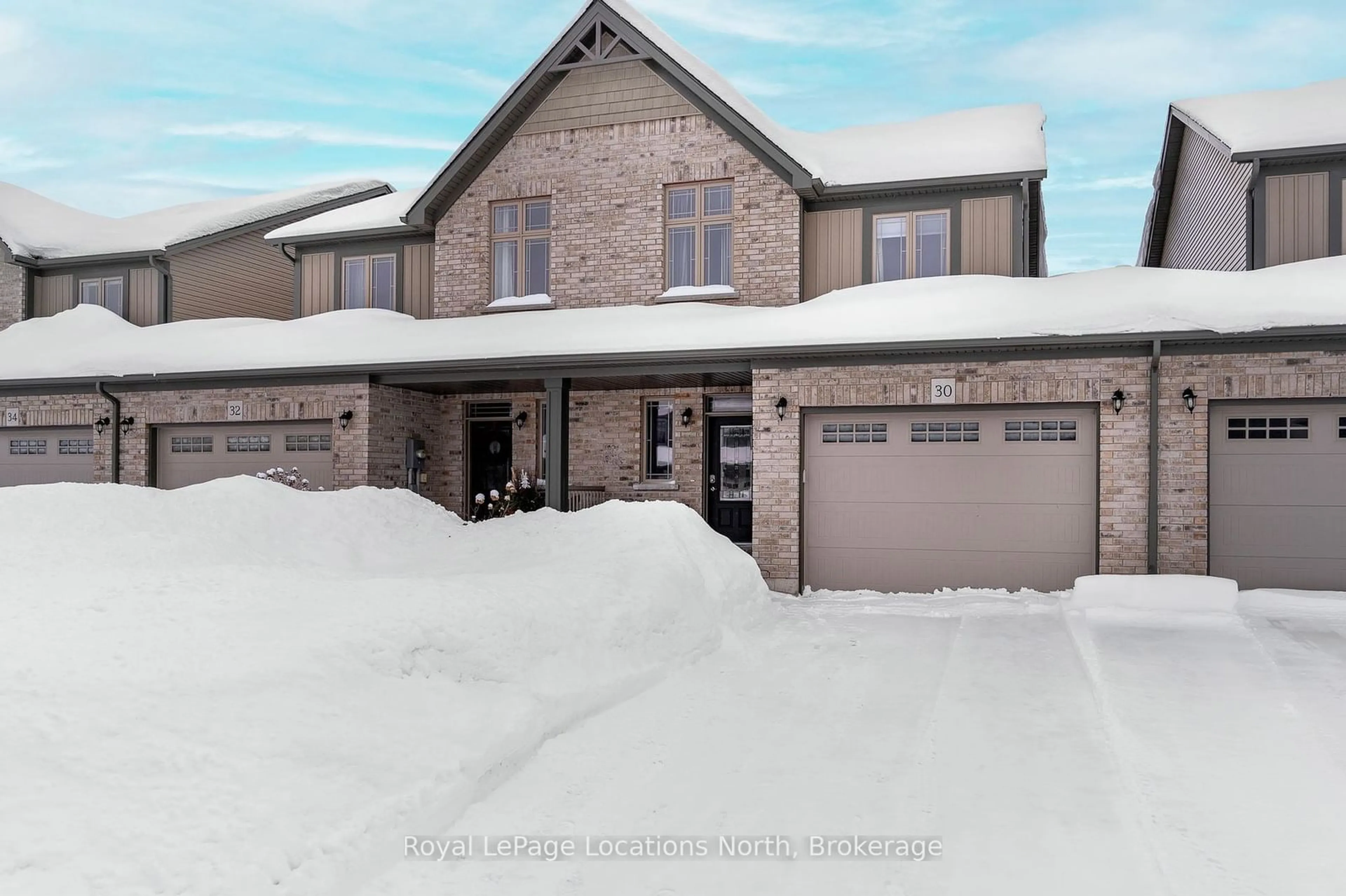 Home with brick exterior material, street for 30 George Zubek Dr, Collingwood Ontario L9Y 1B4