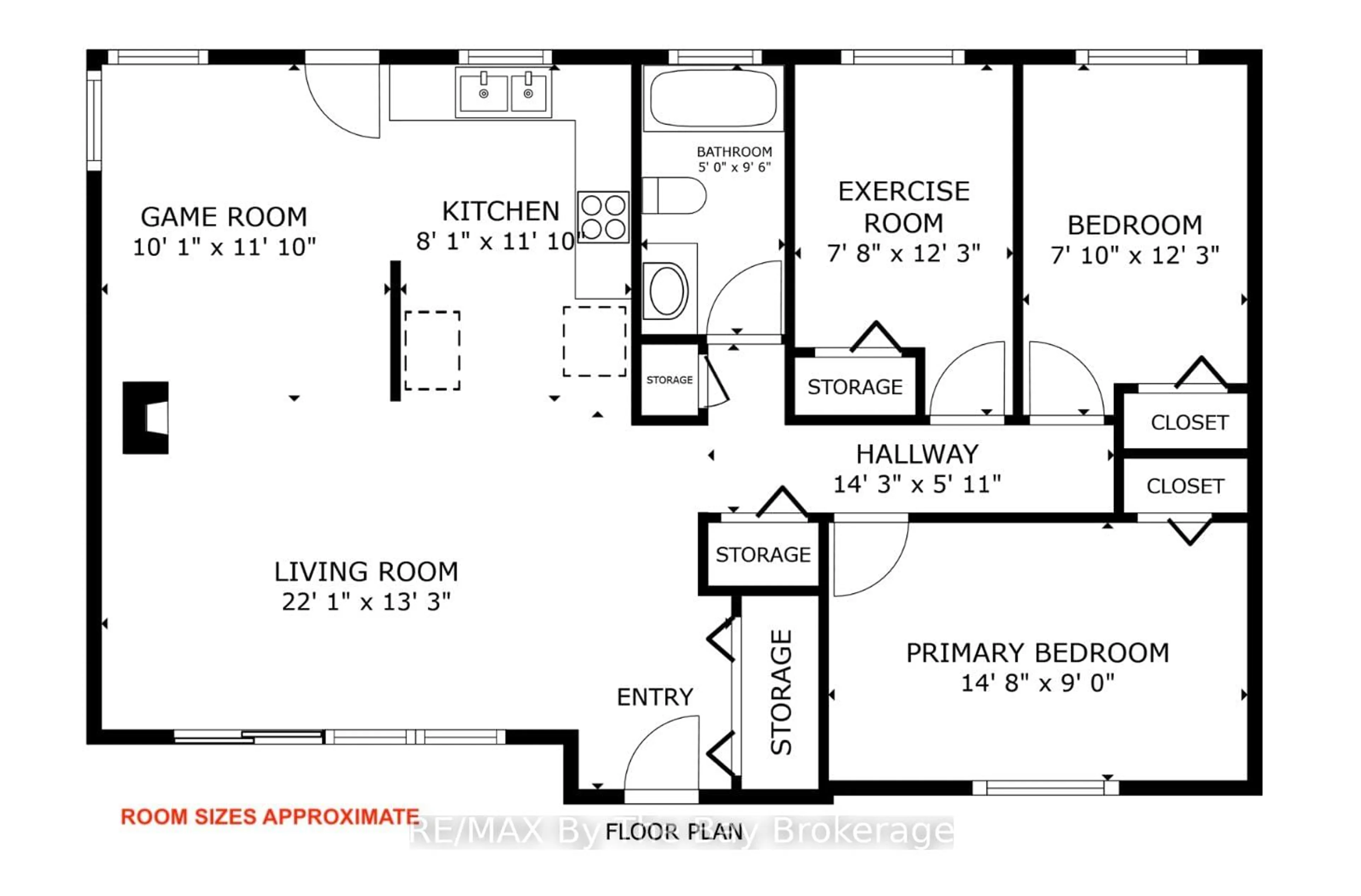 Floor plan for 84 32nd St, Wasaga Beach Ontario L9Z 2C4