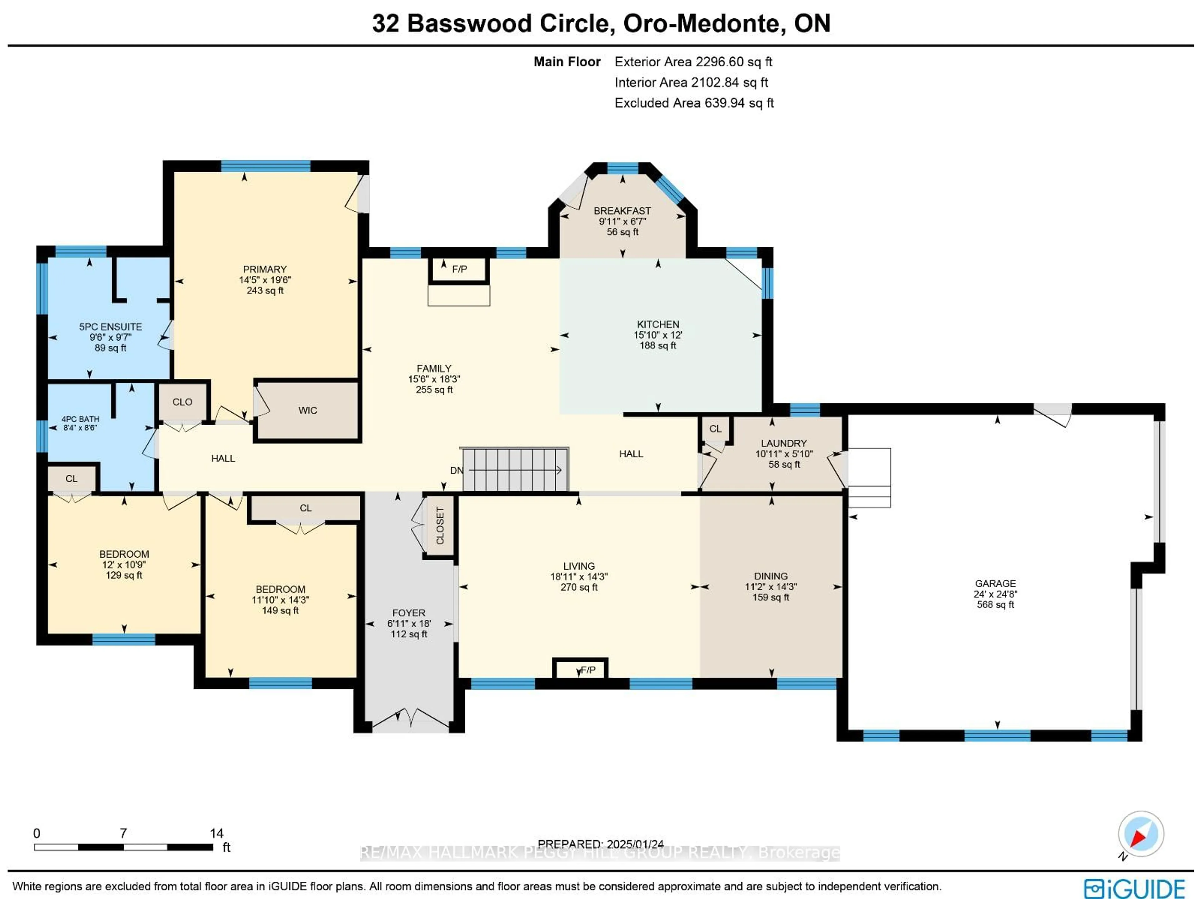 Floor plan for 32 Basswood Circ, Oro-Medonte Ontario L0L 2L0