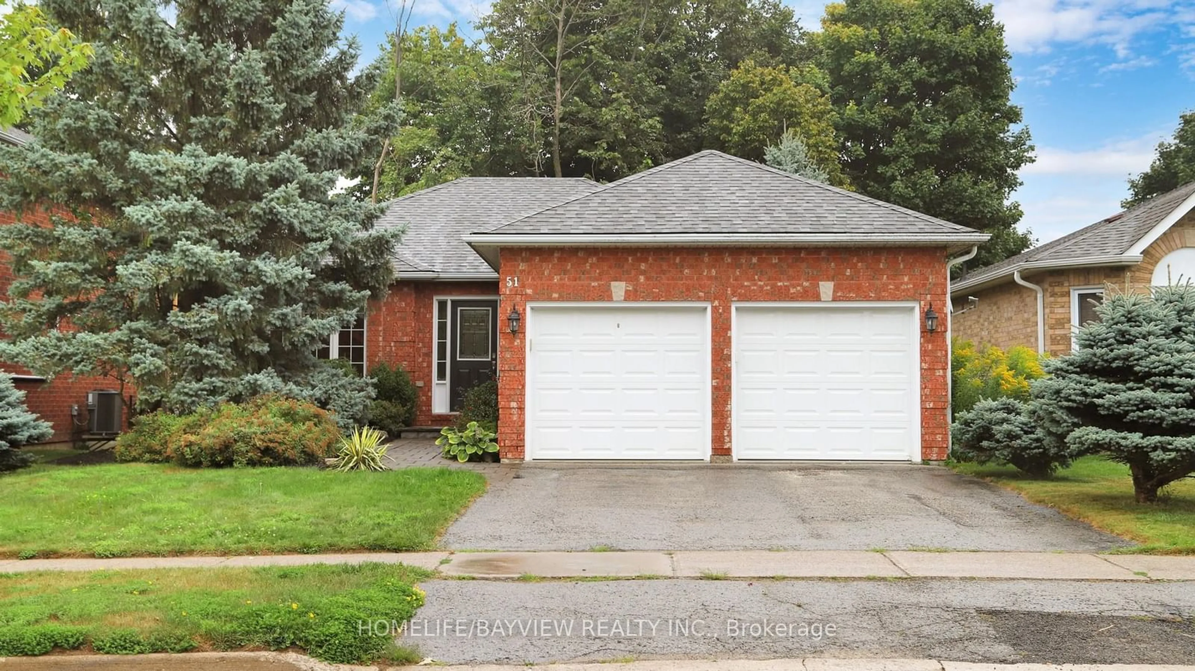 Home with brick exterior material, street for 51 Emms Dr, Barrie Ontario L4N 8H3