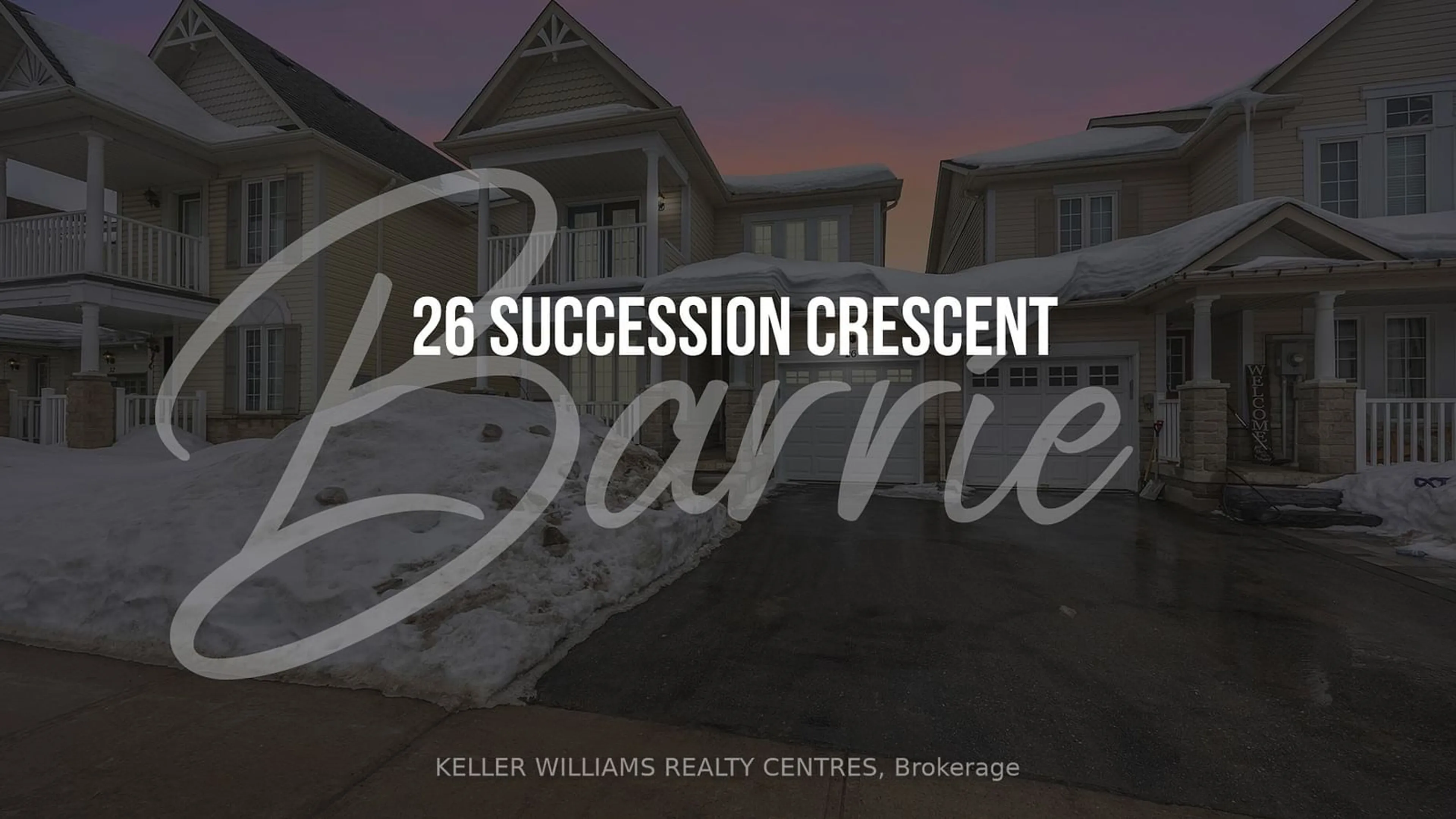 Blurry image for 26 Succession Cres, Barrie Ontario L4M 7H2