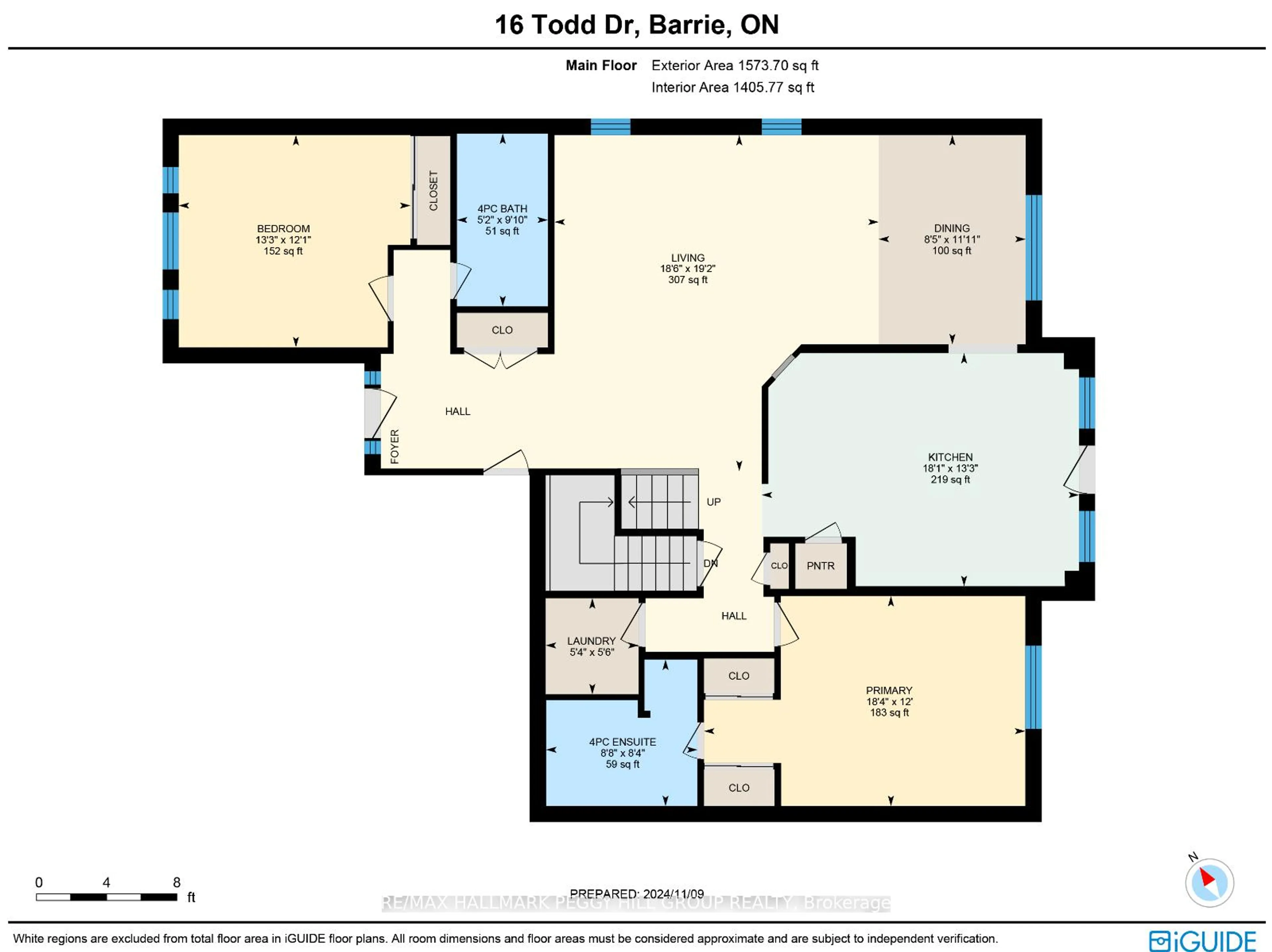 Floor plan for 16 Todd Dr, Barrie Ontario L4N 9K6