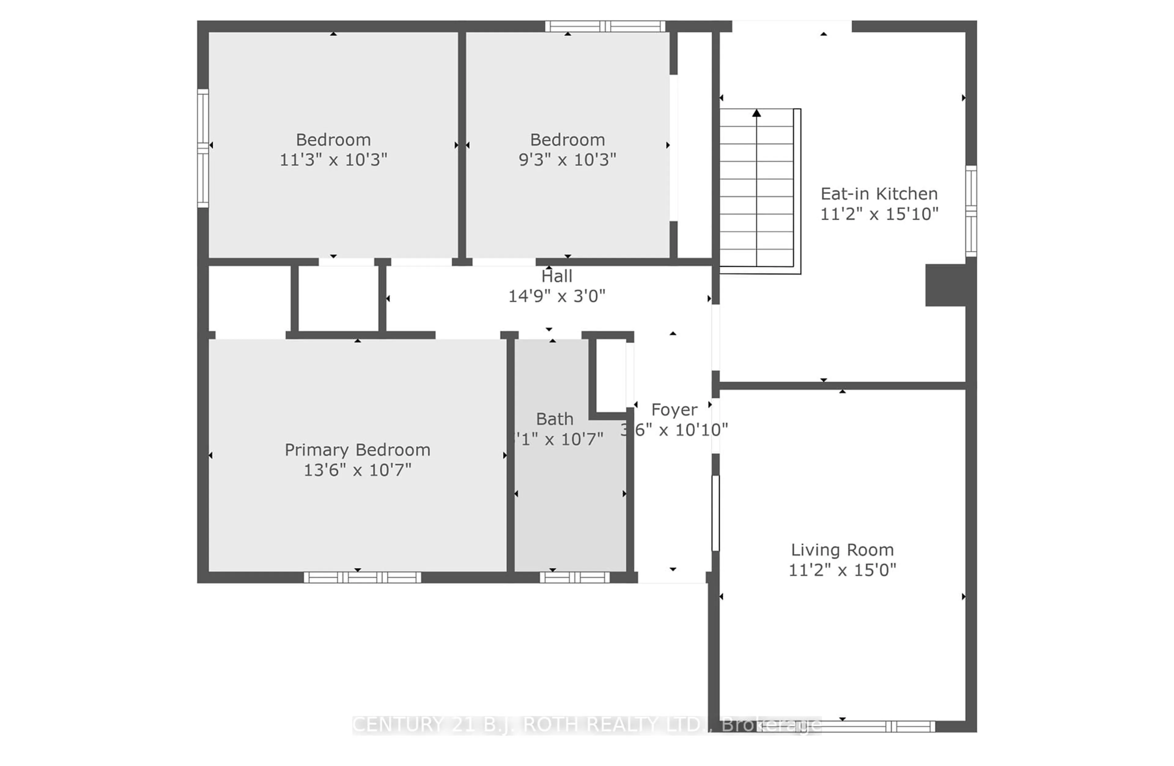 Floor plan for 28 ADELAIDE St, Barrie Ontario L4N 3T5