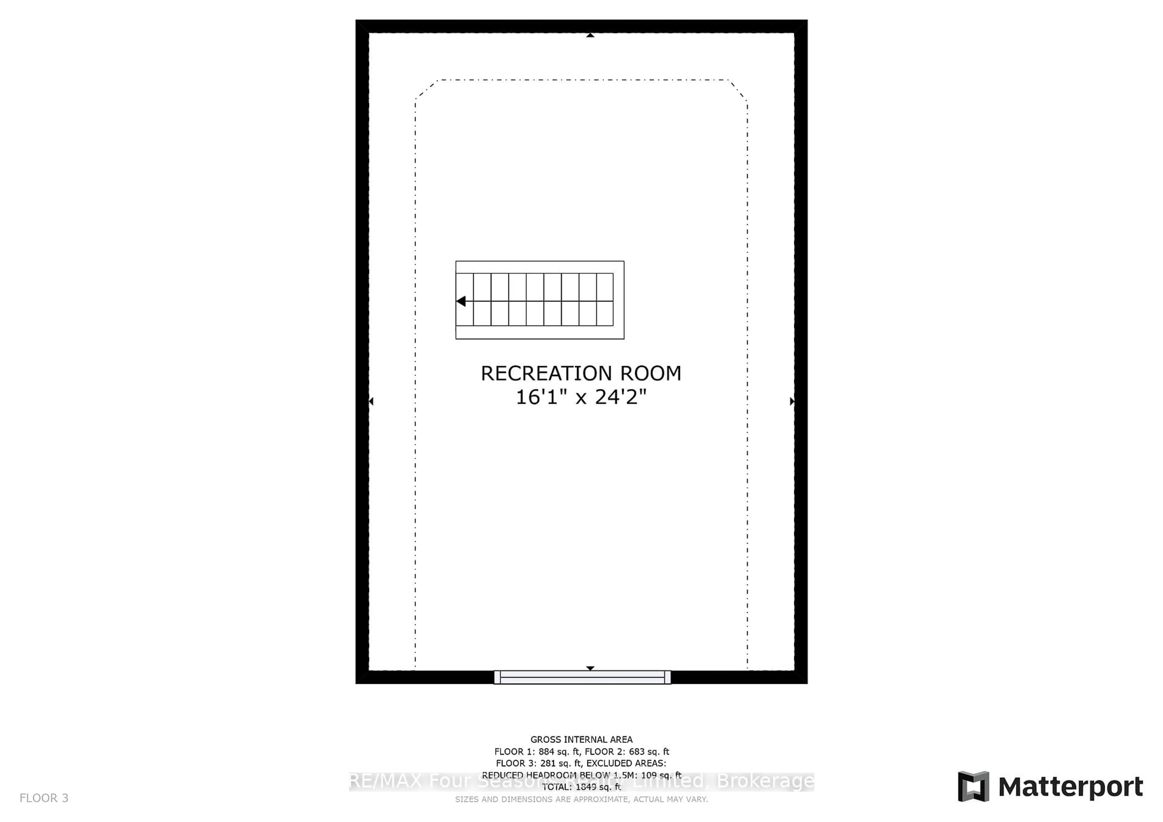 Floor plan for 143 Fourth St, Collingwood Ontario L9Y 1R6