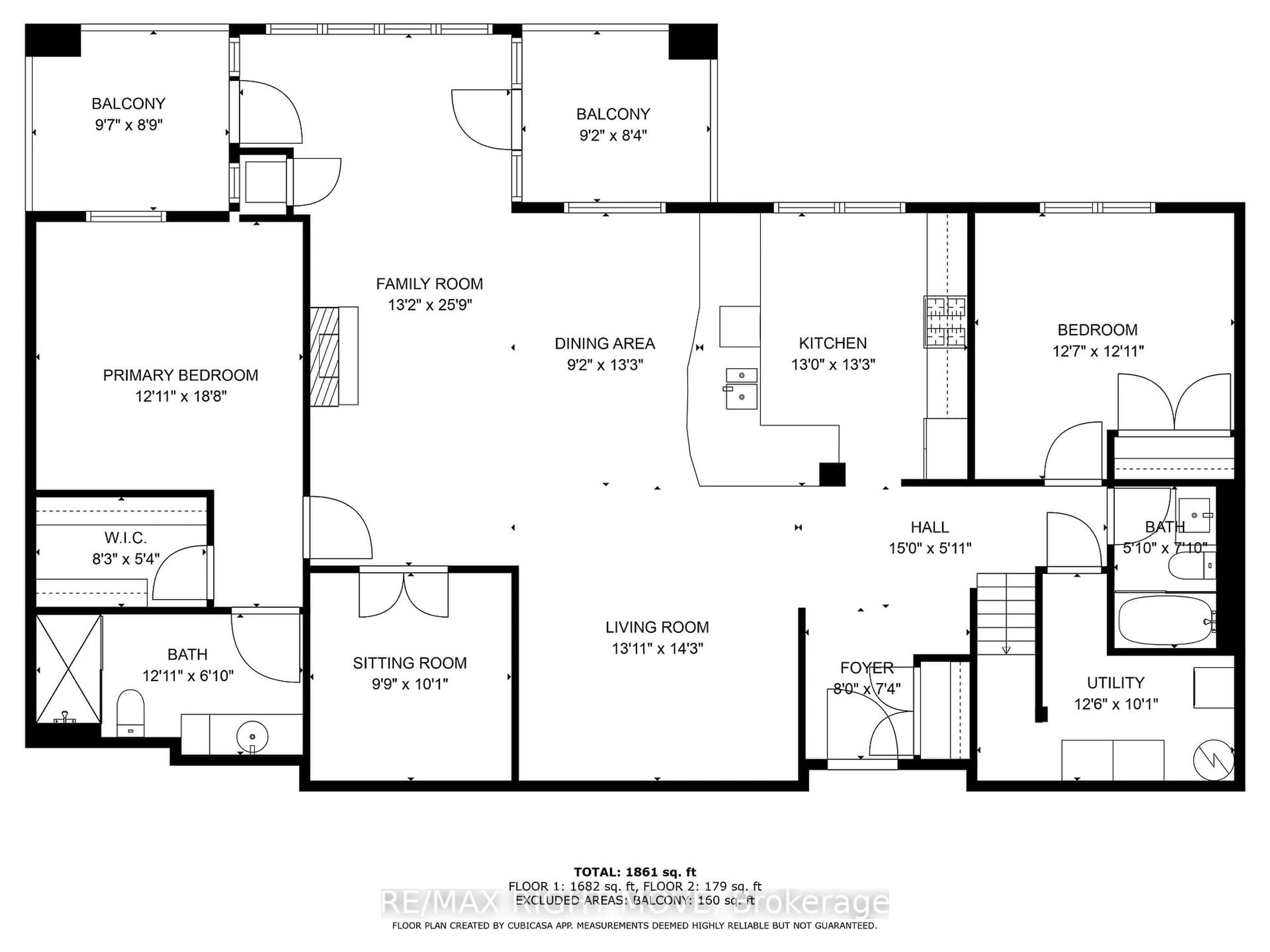 Floor plan for 140 Cedar Island Rd #410, Orillia Ontario L3V 1T1