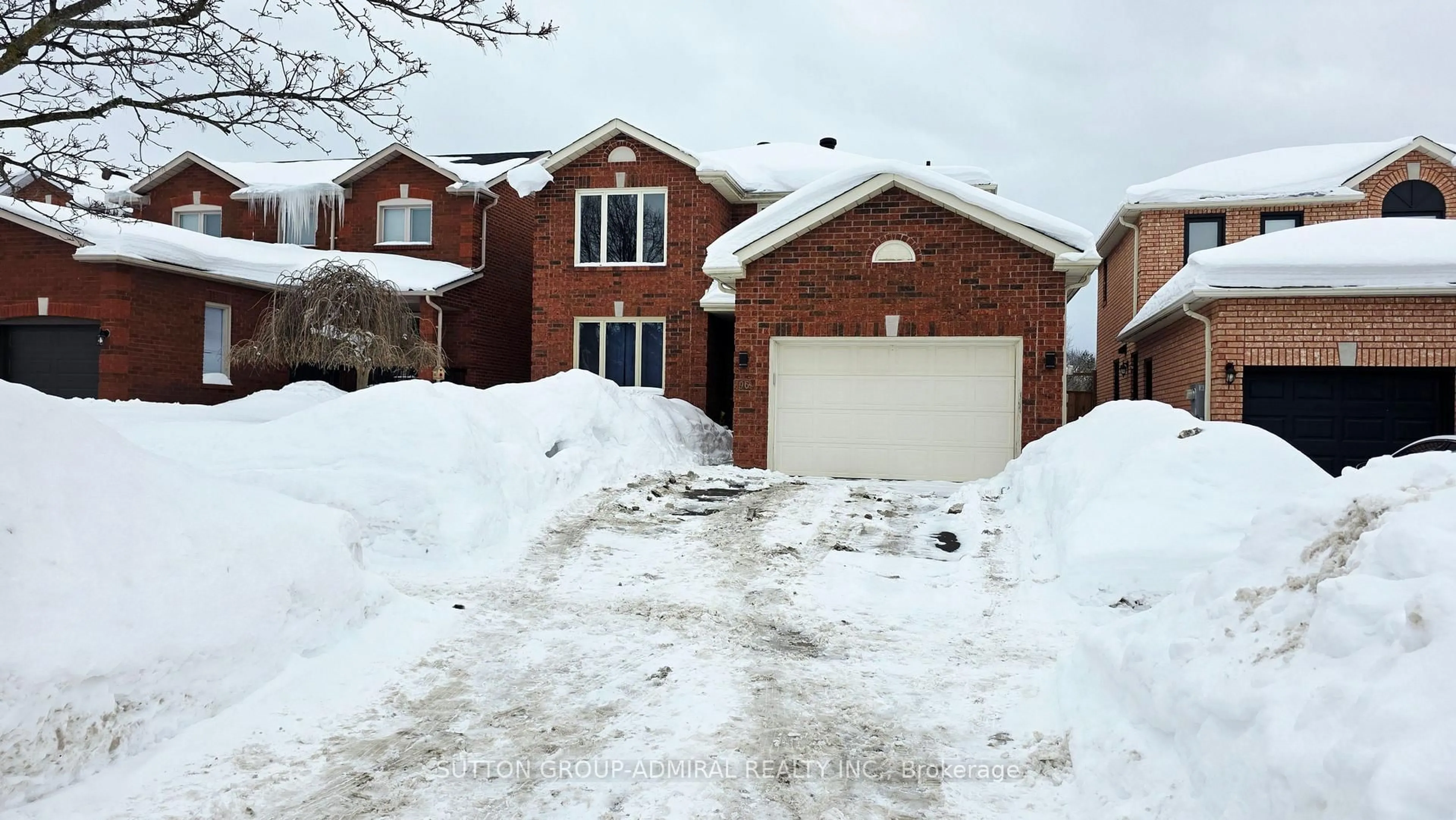 Home with brick exterior material, street for 96 Golden Meadow Rd, Barrie Ontario L4N 7G4