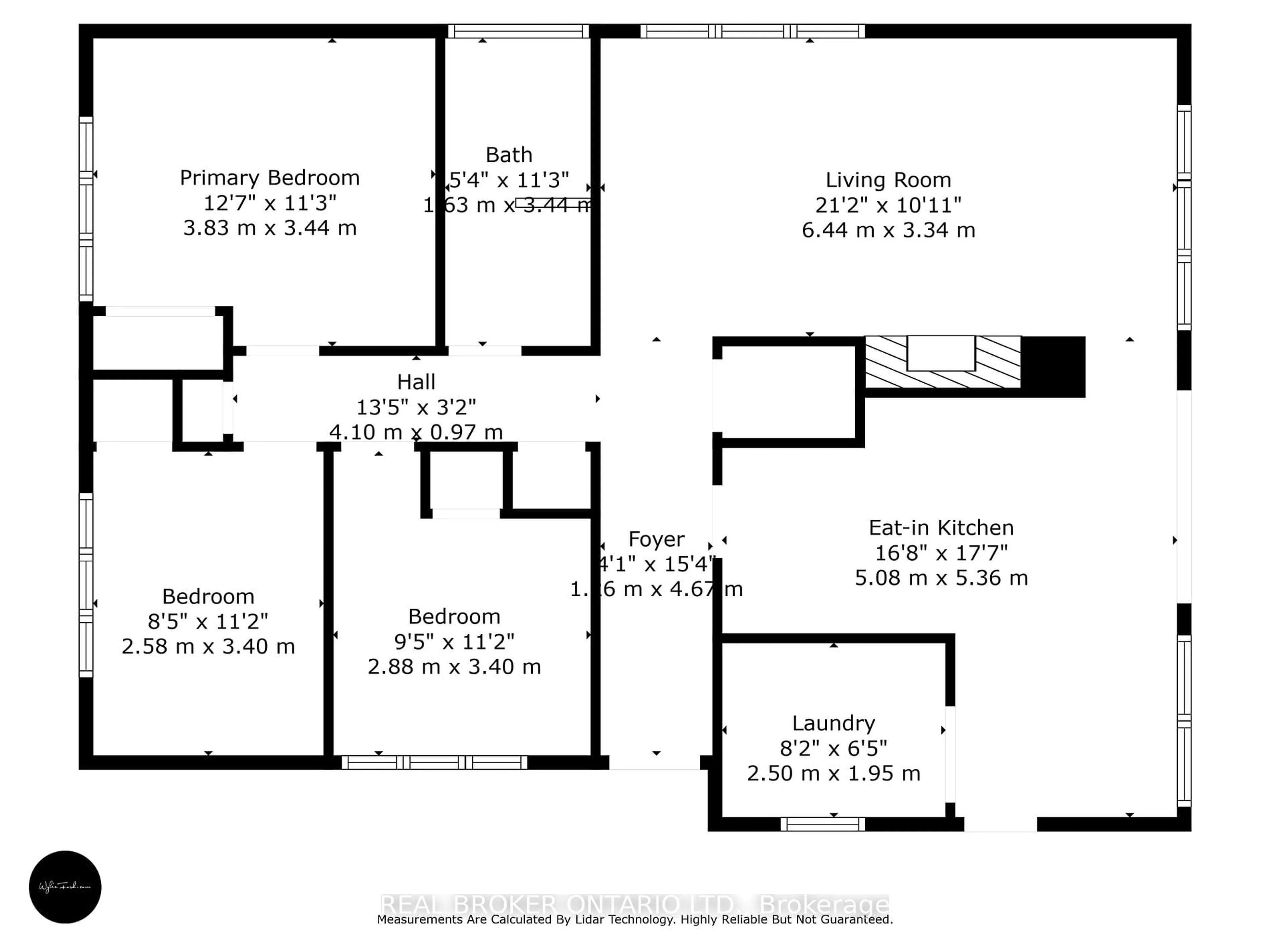 Floor plan for 300 Essa Rd #109, Barrie Ontario L9L 0B9