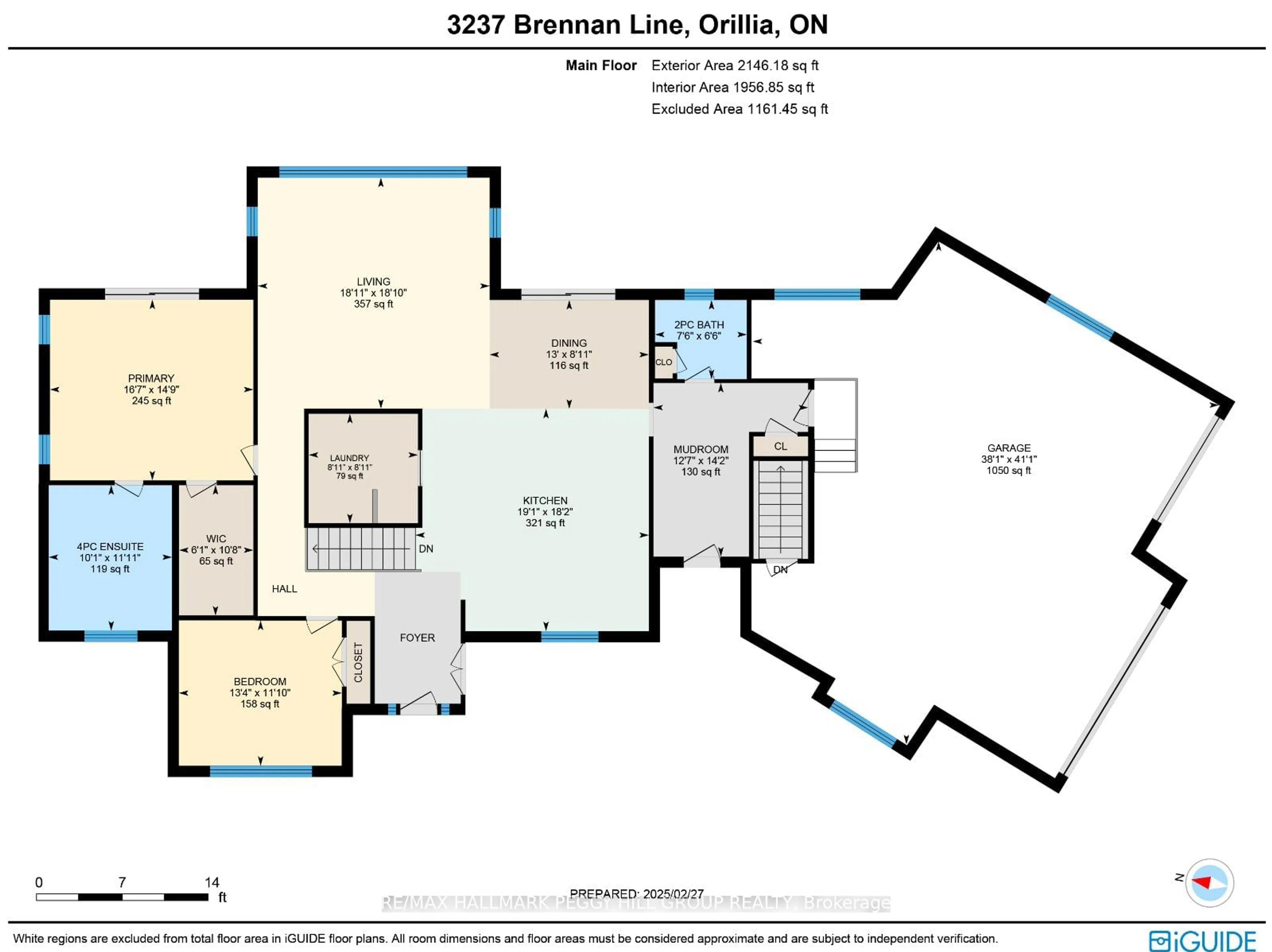 Floor plan for 3237 Brennan Line, Severn Ontario L3V 0W2