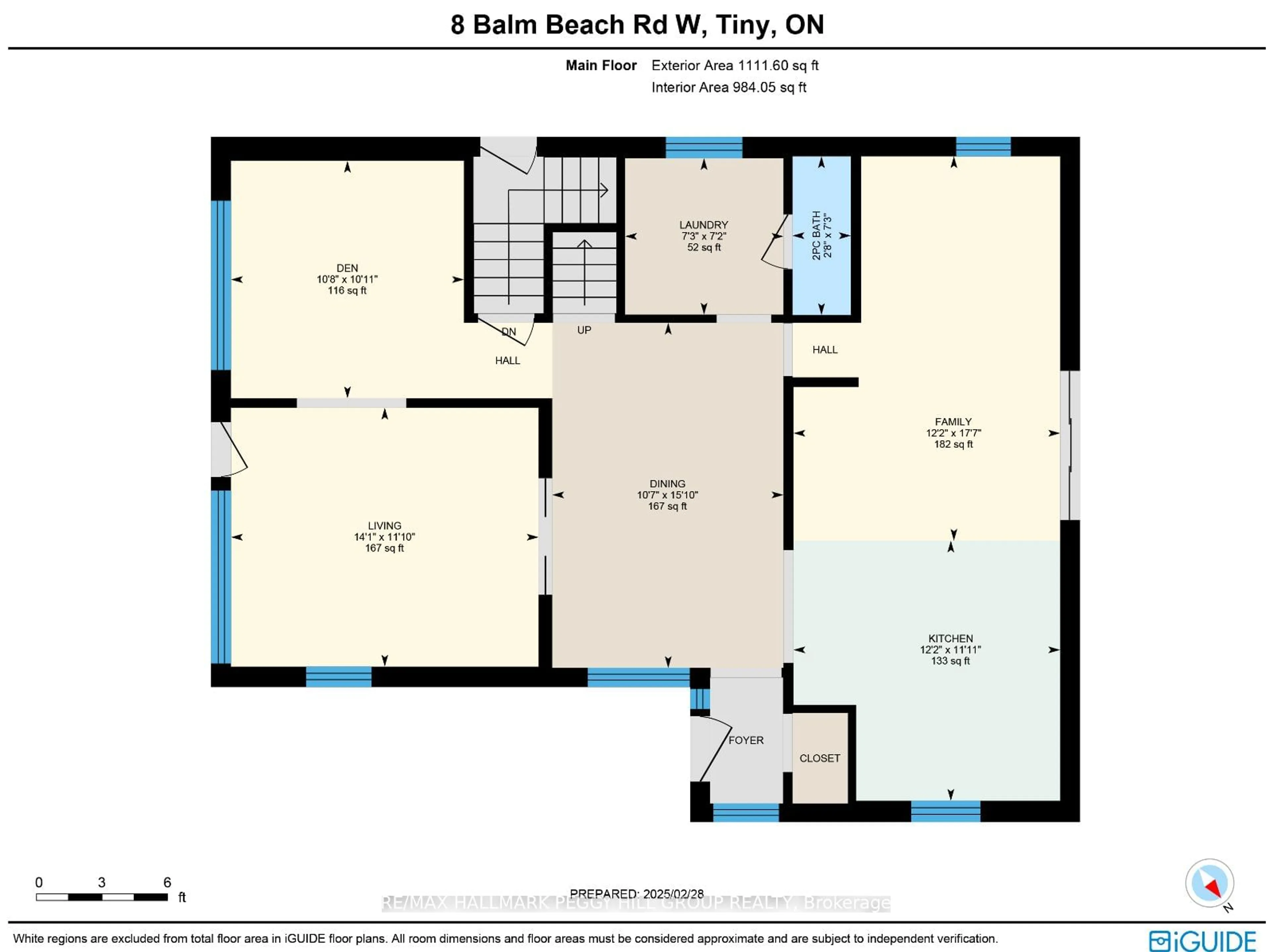 Floor plan for 8 Balm Beach Rd, Tiny Ontario L0L 2J0