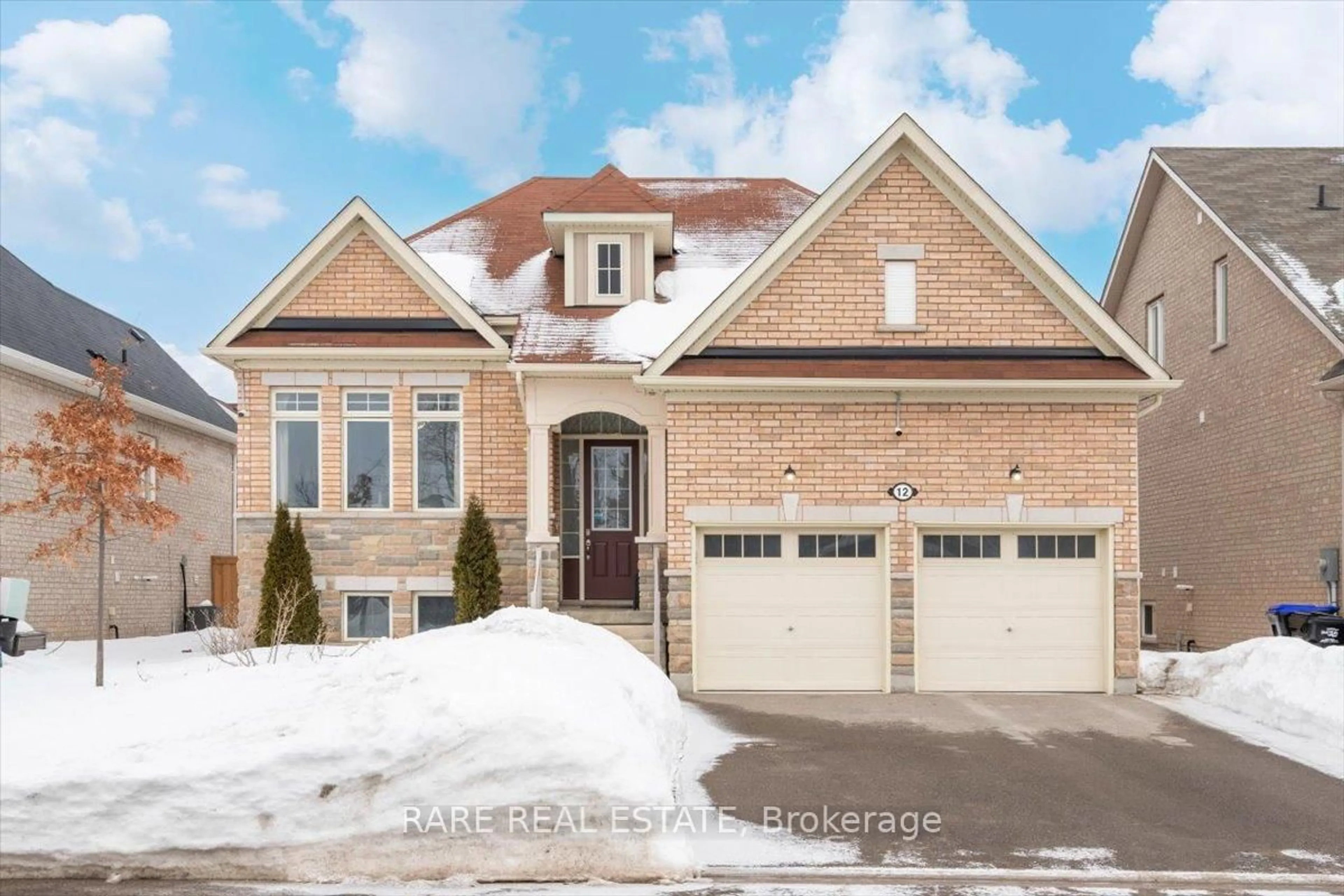 Home with brick exterior material, street for 12 Cristiano Ave, Wasaga Beach Ontario L9Z 0H5