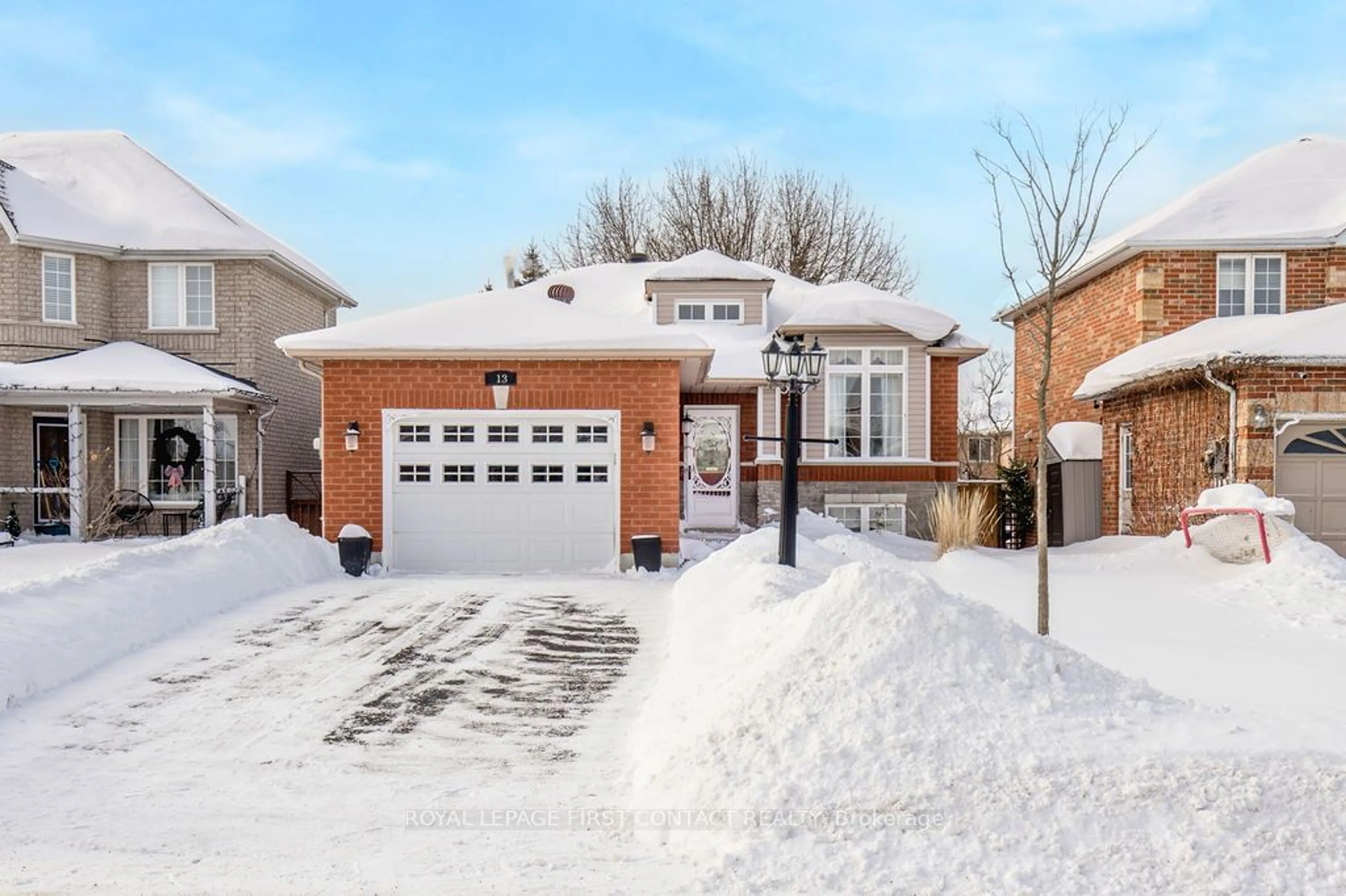 Home with brick exterior material, street for 13 Taylor Dr, Barrie Ontario L4N 8K7