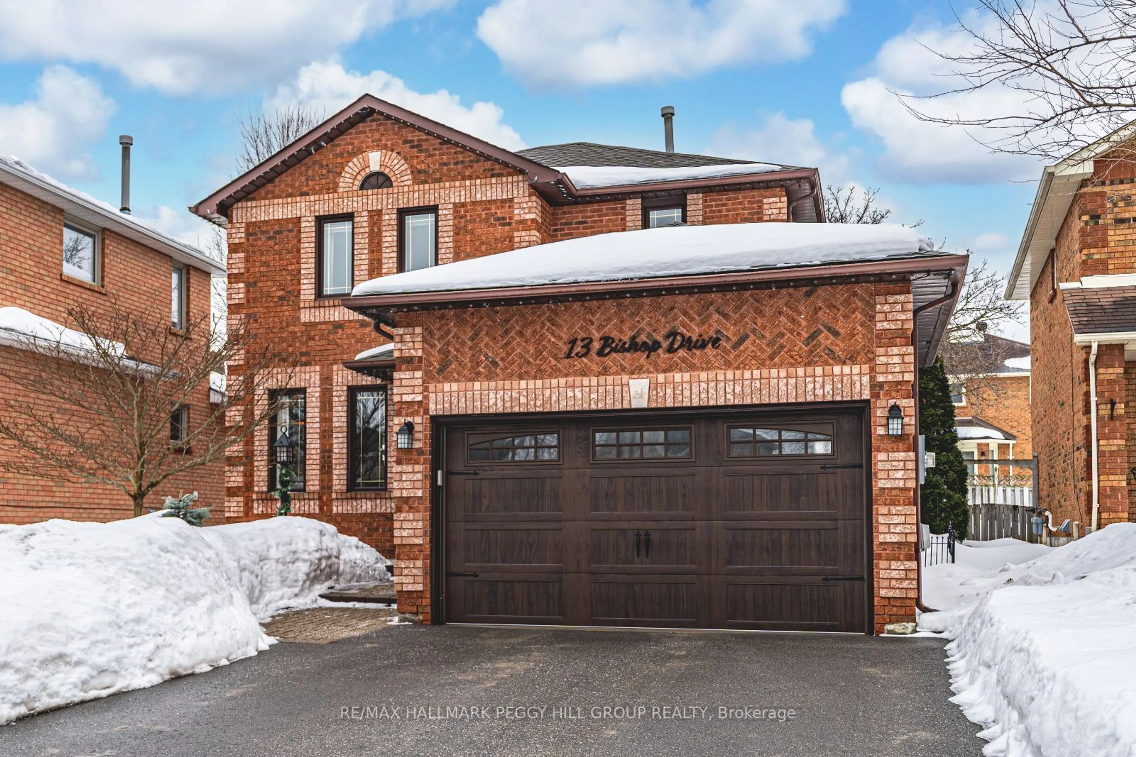 Home with brick exterior material, street for 13 Bishop Dr, Barrie Ontario L4N 6Y6