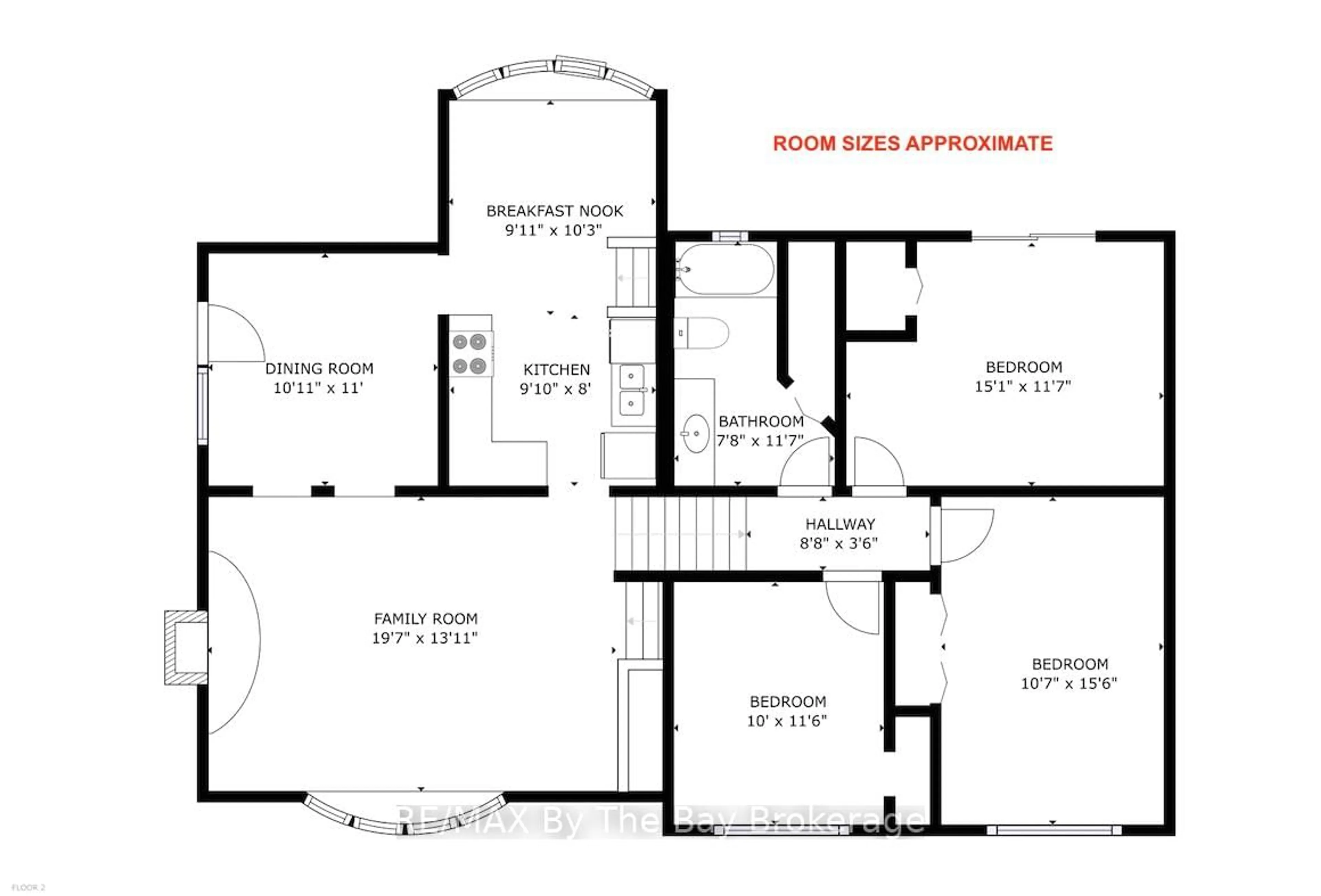 Floor plan for 63 Frank St, Wasaga Beach Ontario L9Z 1P9