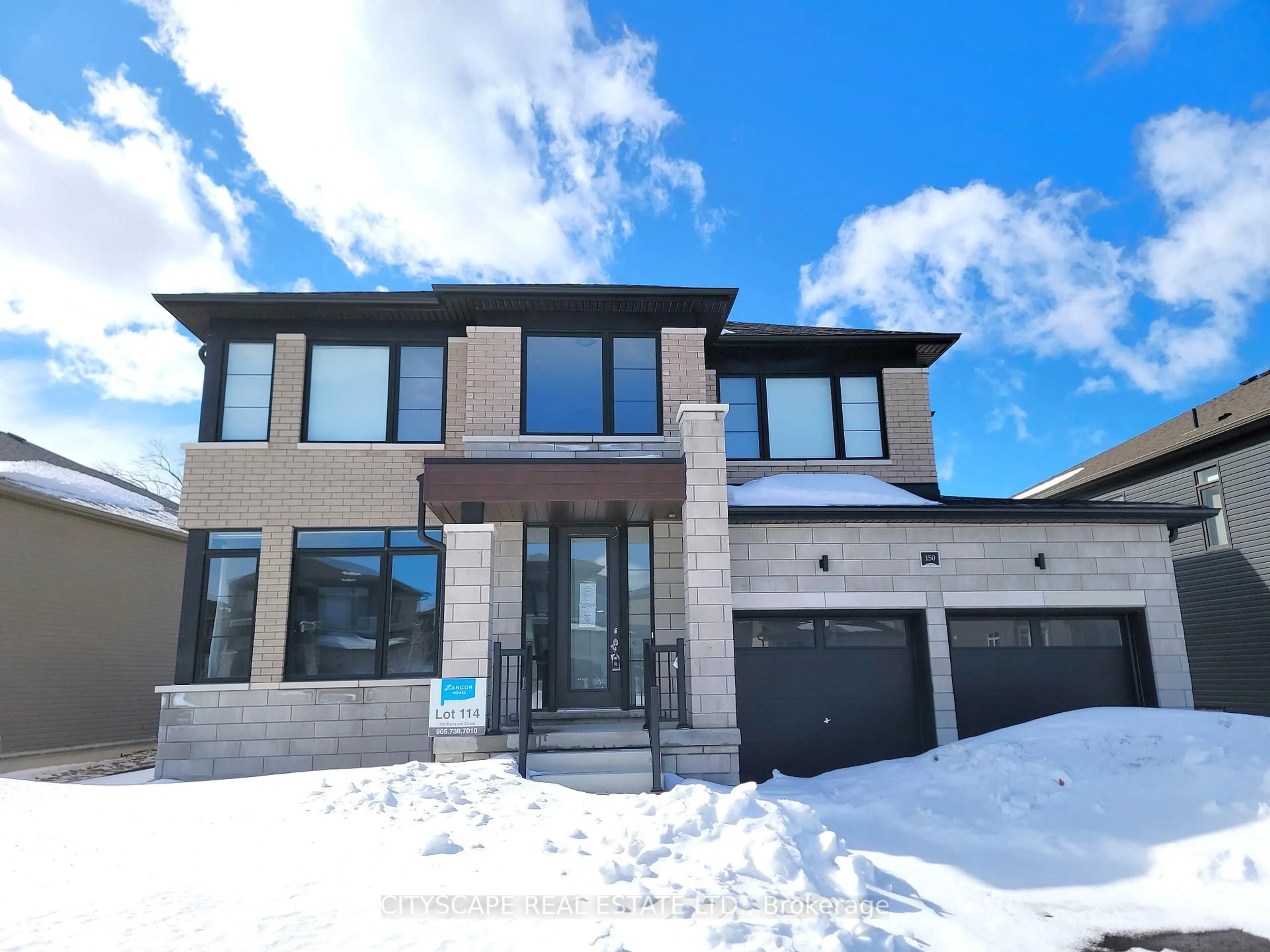 Home with brick exterior material, street for 150 Rosanne Circ, Wasaga Beach Ontario L9Z 0N1