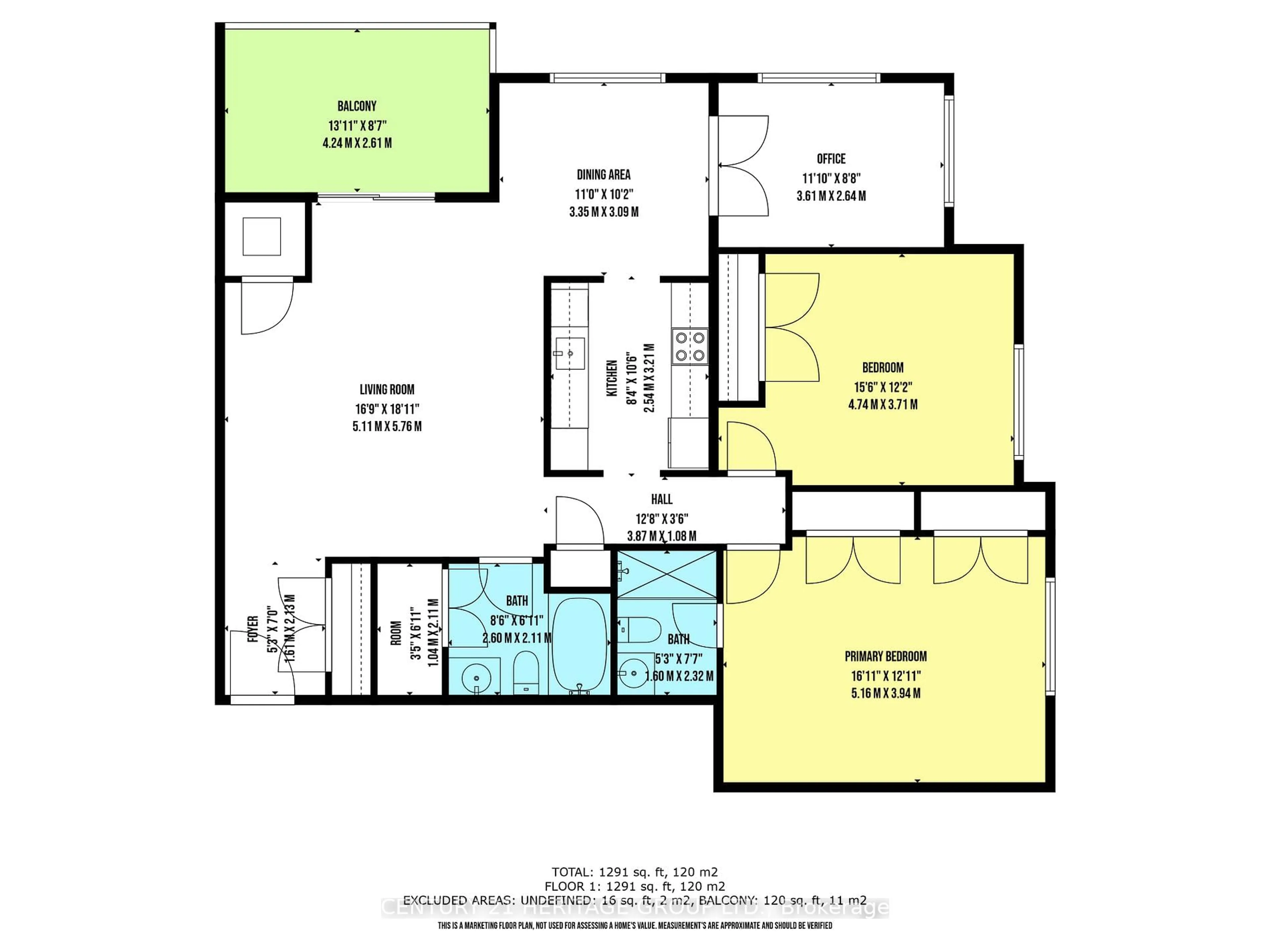 Floor plan for 306 Essa Rd, Barrie Ontario L4N 9C5