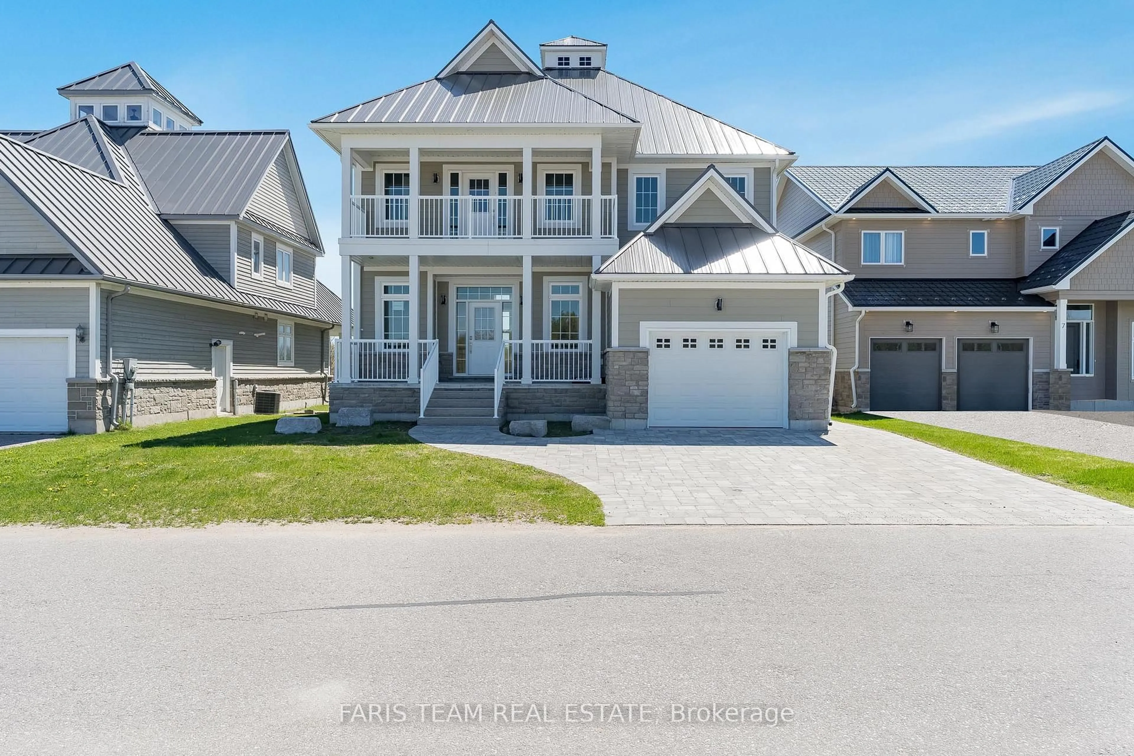 Home with vinyl exterior material, street for 9 Dock Lane, Tay Ontario L0K 1R0