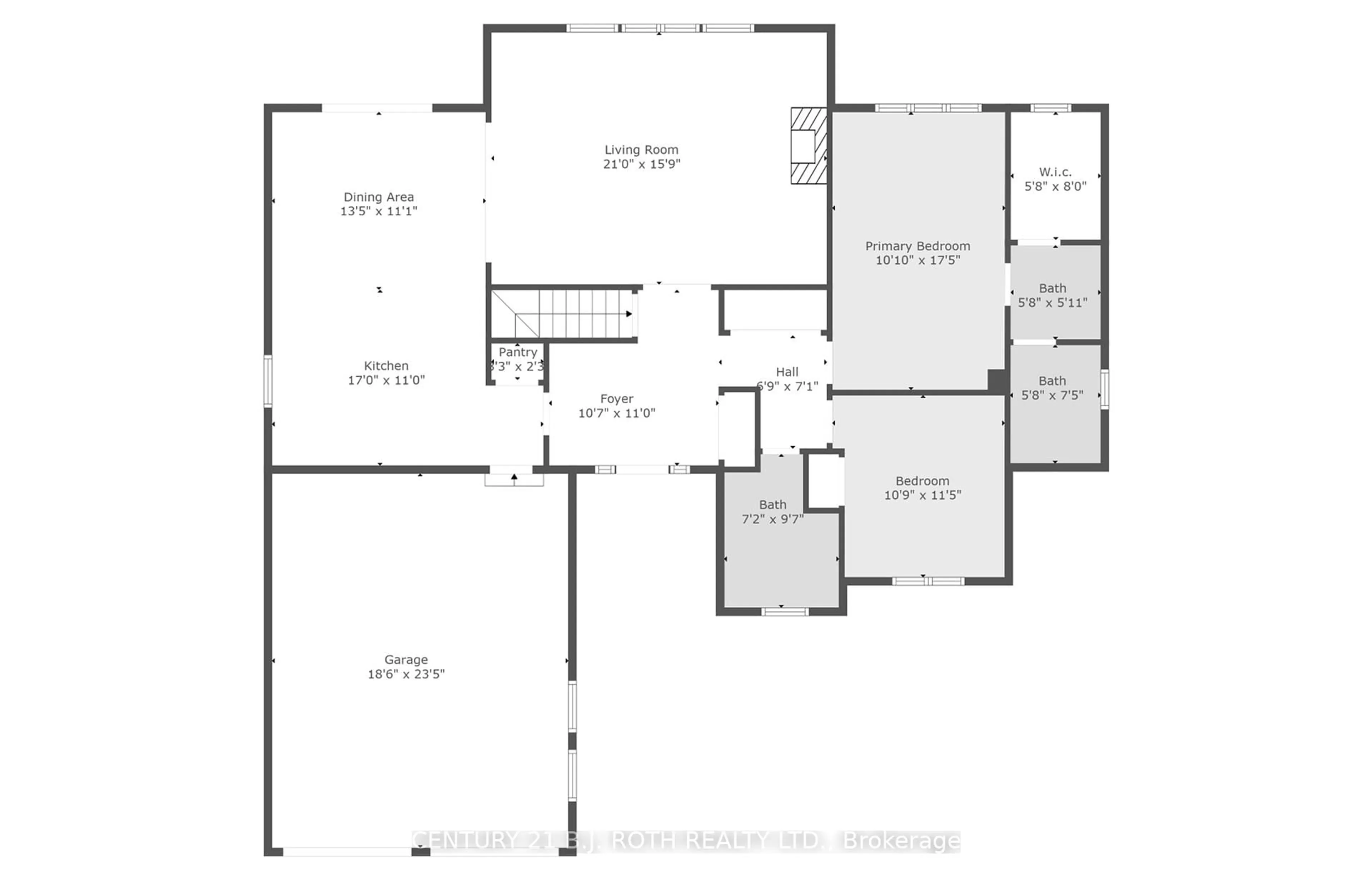 Floor plan for 65 BARRE Dr, Barrie Ontario L4N 7P1