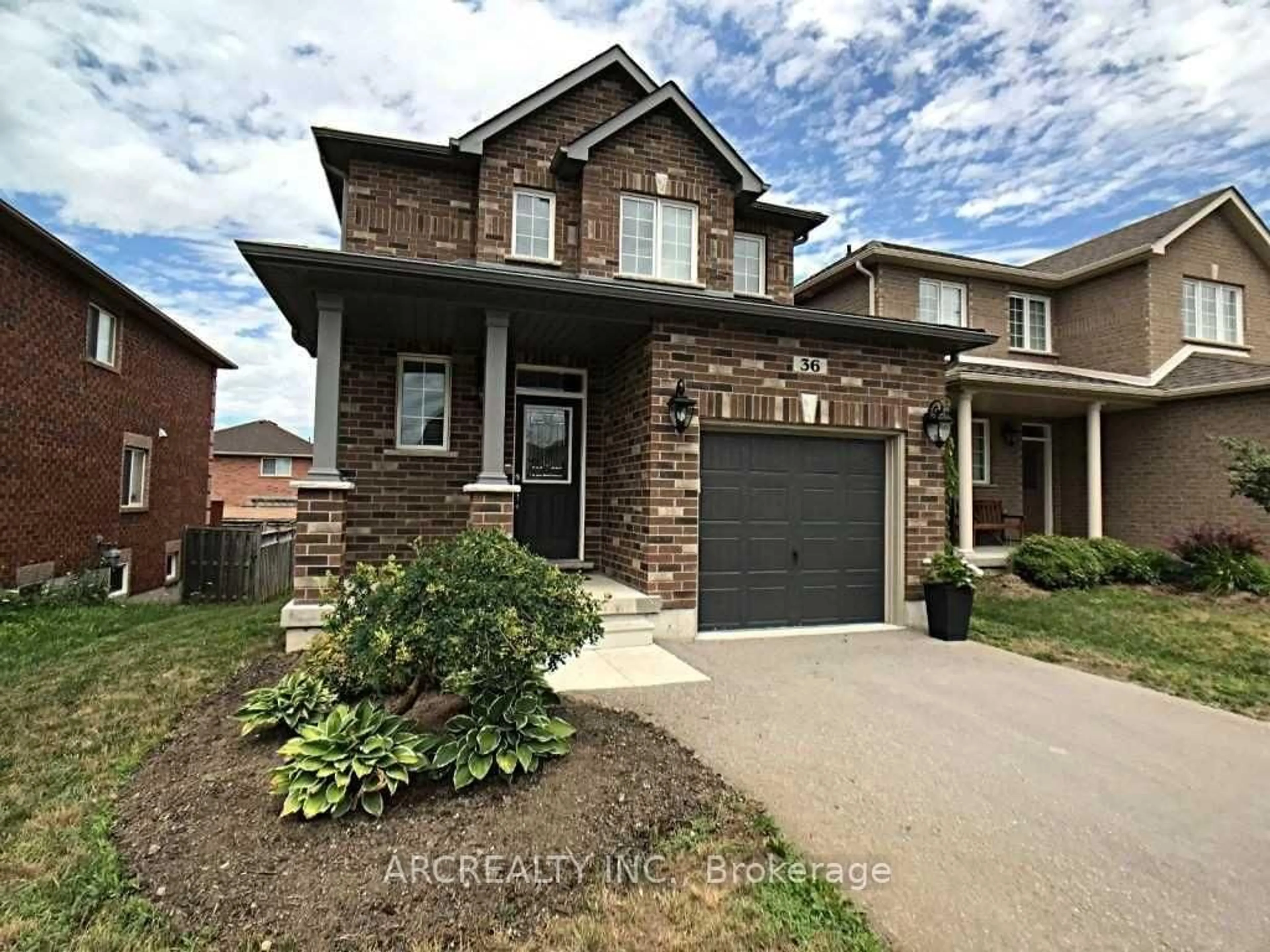 Home with brick exterior material, street for 36 Booth Lane, Barrie Ontario L4N 0S4