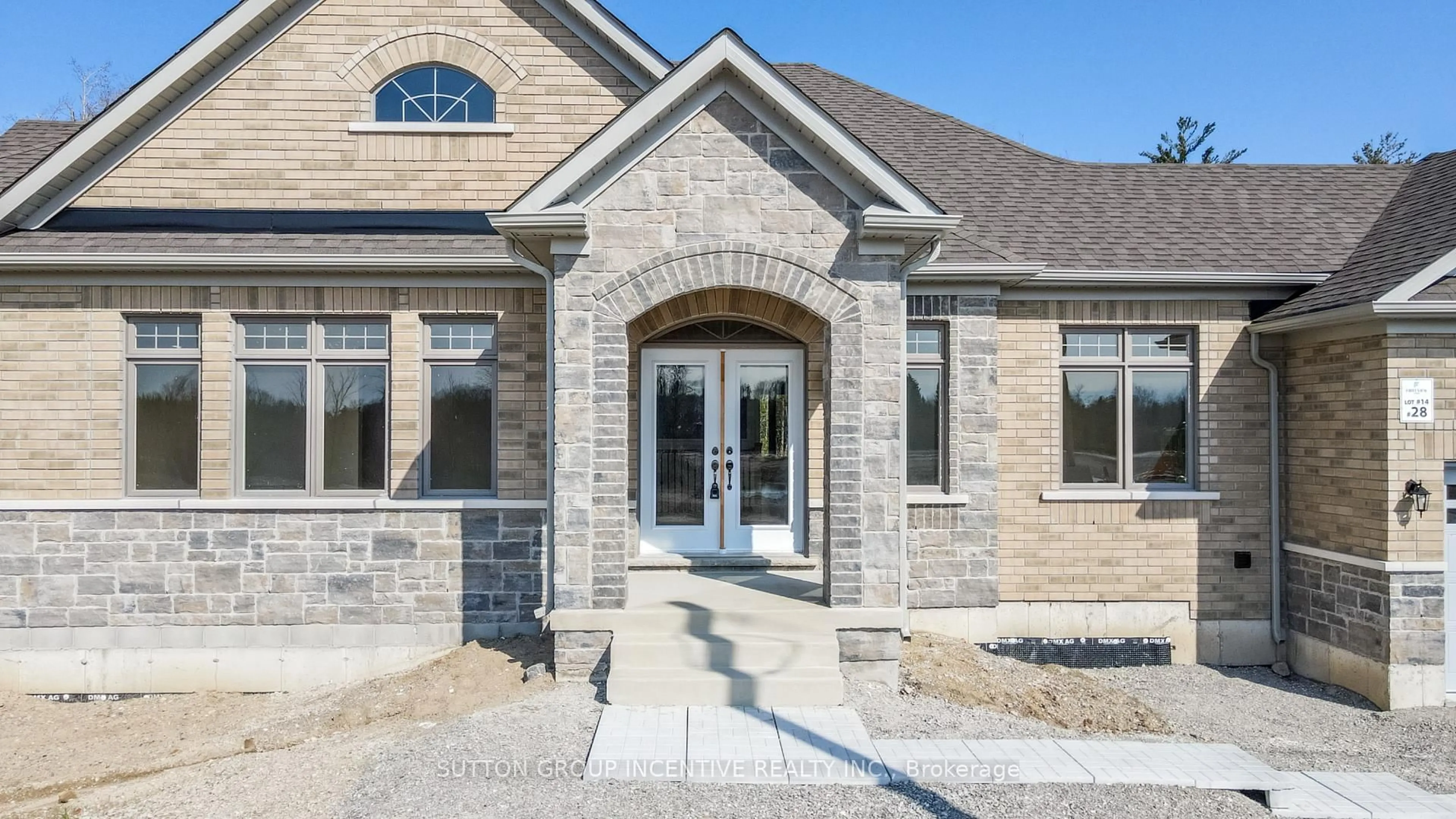 Home with brick exterior material, street for 28 Cottonwood St, Springwater Ontario L9X 2E5