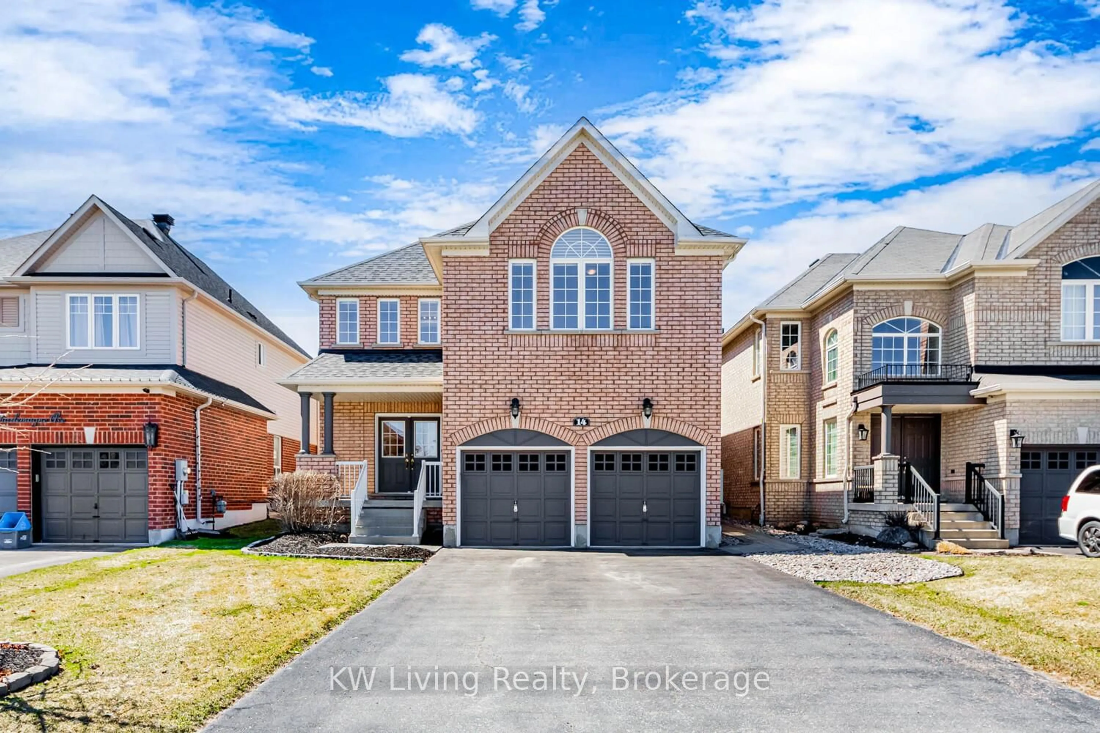 Home with brick exterior material, street for 14 Charlemagne Ave, Barrie Ontario L4M 0A9