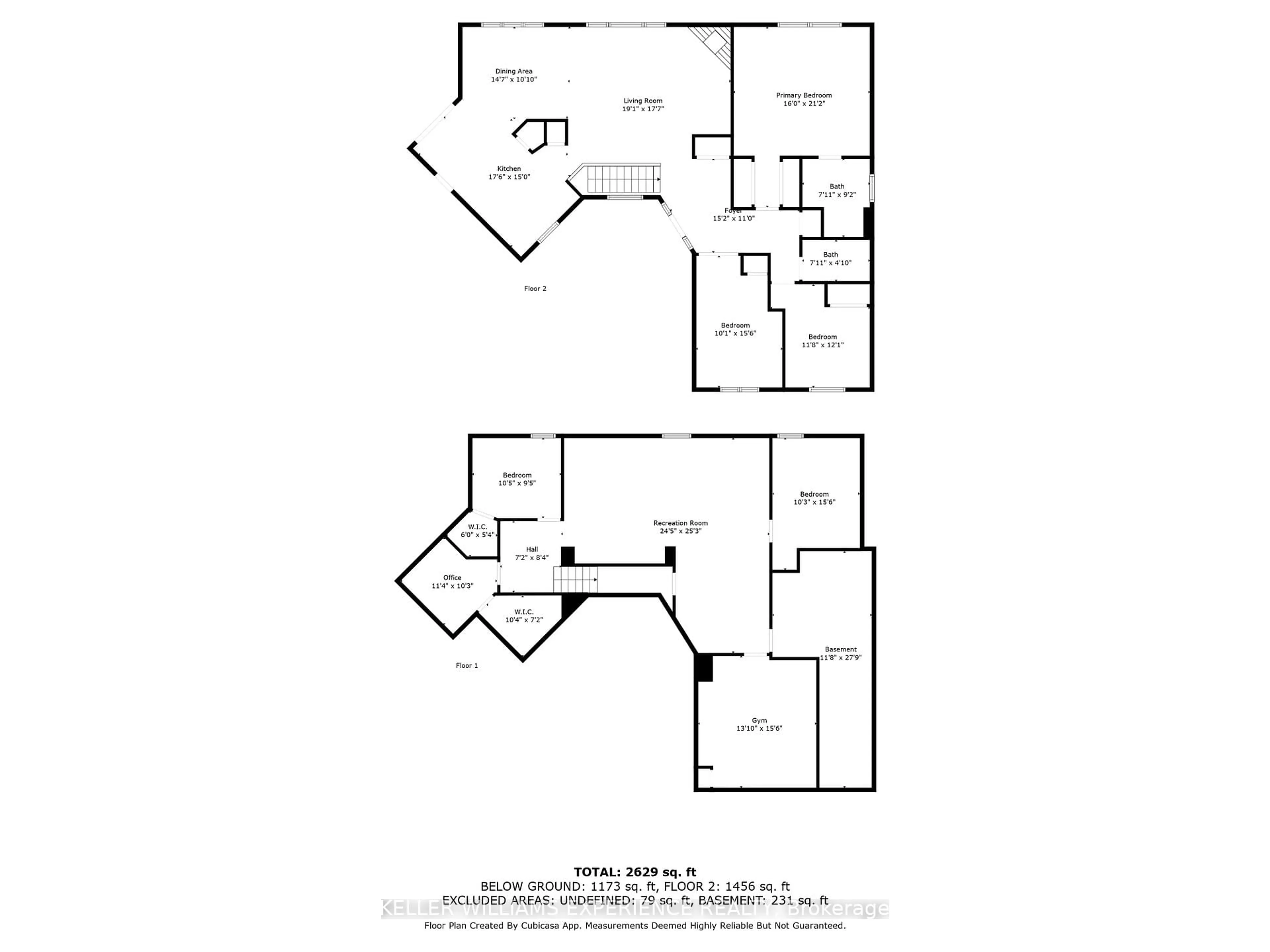 Floor plan for 21 HIGHLAND Dr, Oro-Medonte Ontario L0L 2L0