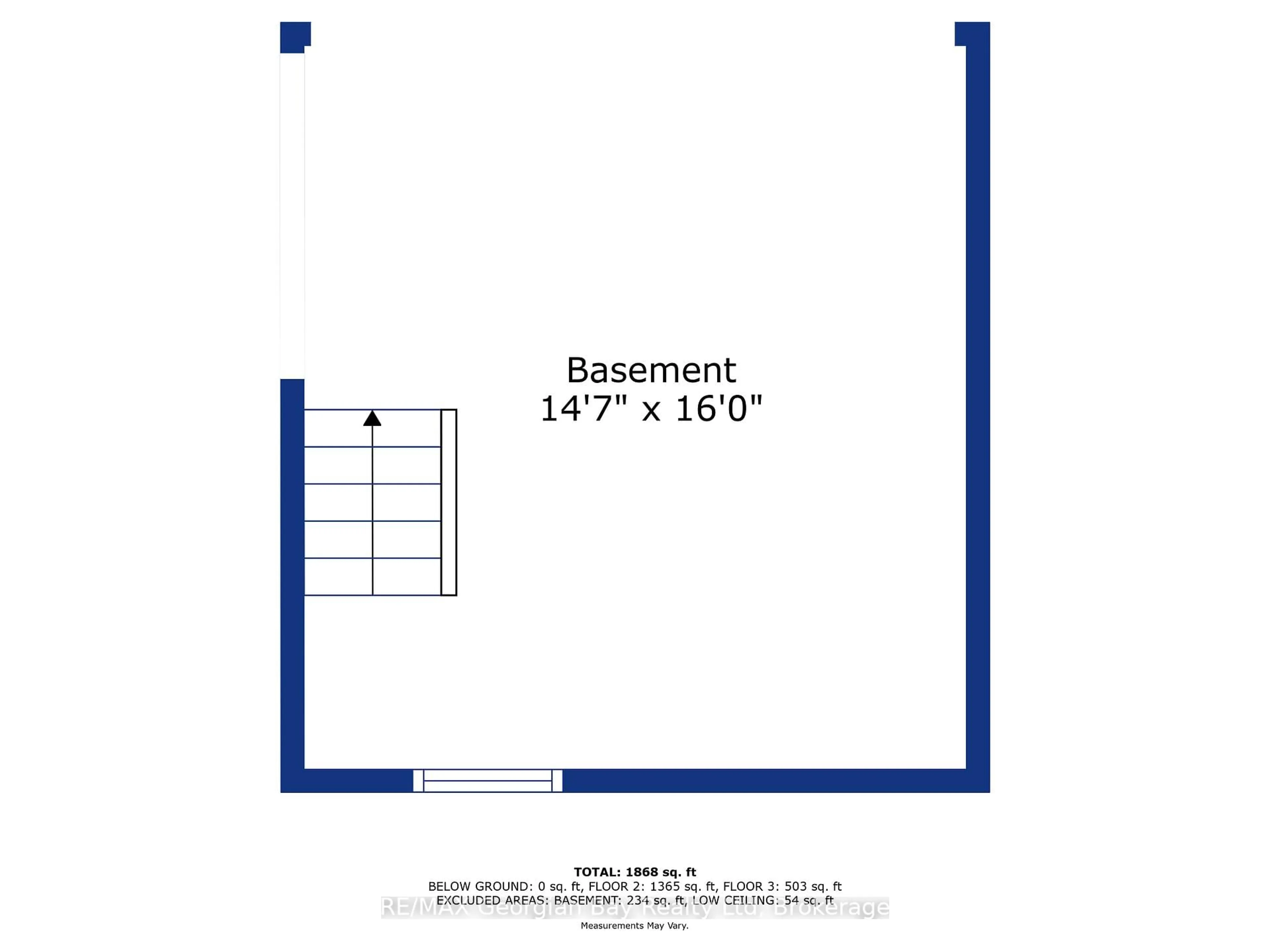Floor plan for 194 CHARLES St, Midland Ontario L4R 2X7
