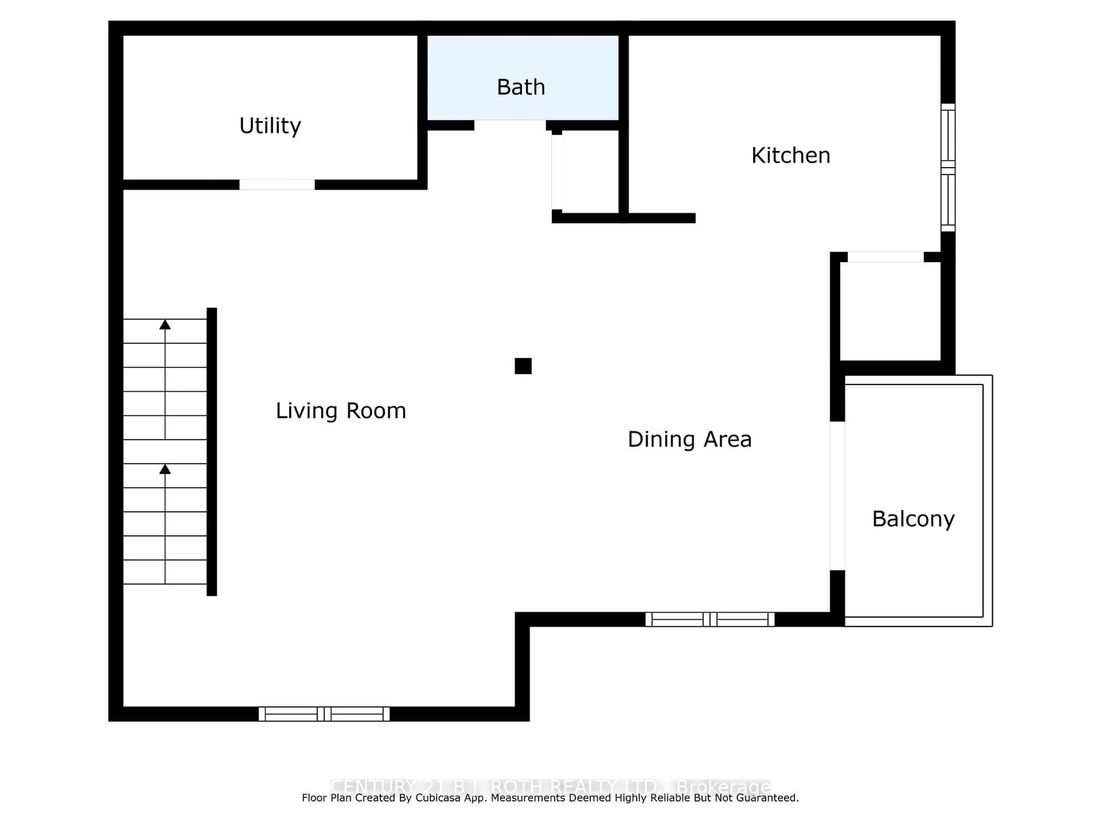 Floor plan for 51 Ferndale Dr #7, Barrie Ontario L4N 5W9