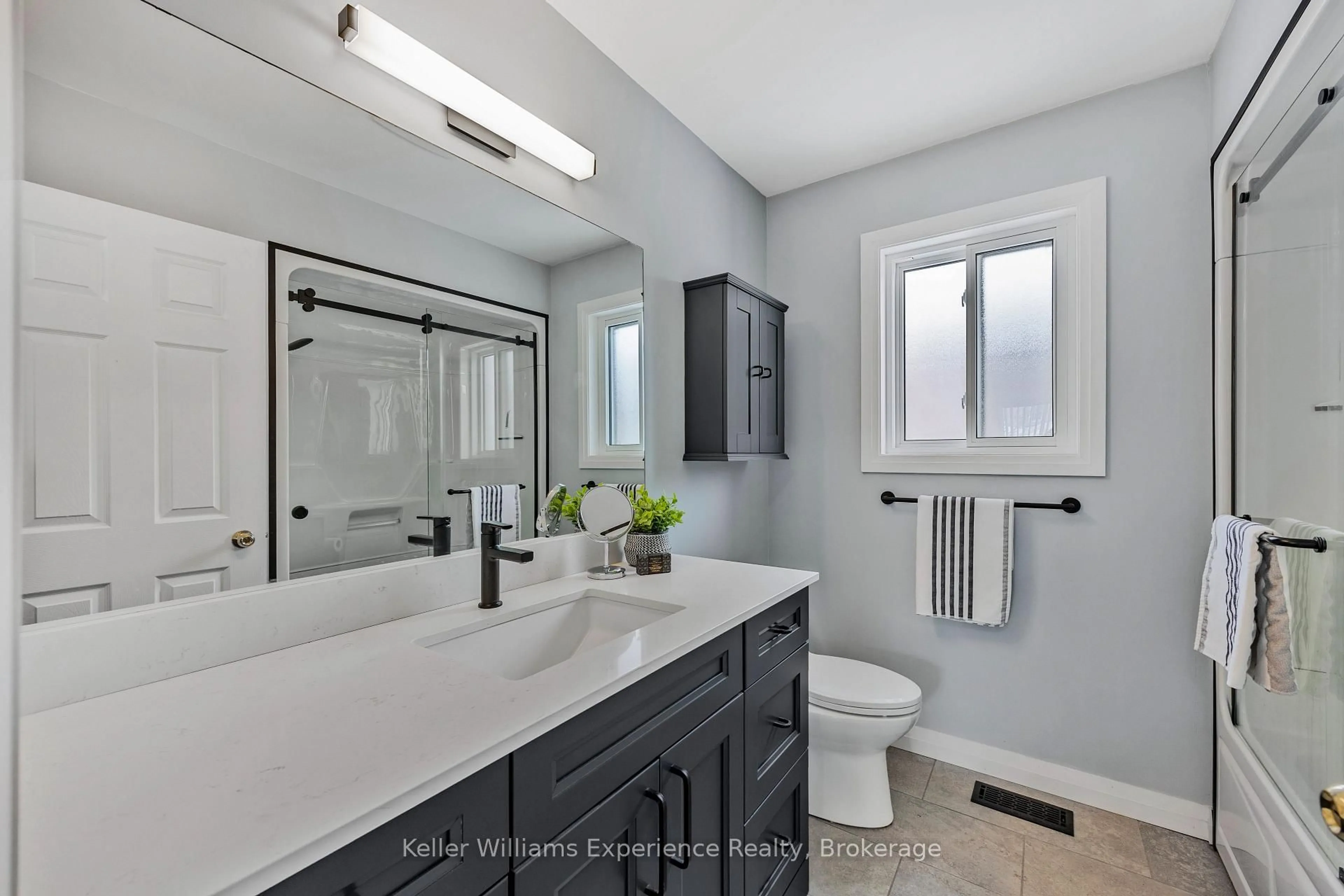 Contemporary bathroom, ceramic/tile floor for 66 Coleman Dr, Barrie Ontario L4N 0N9