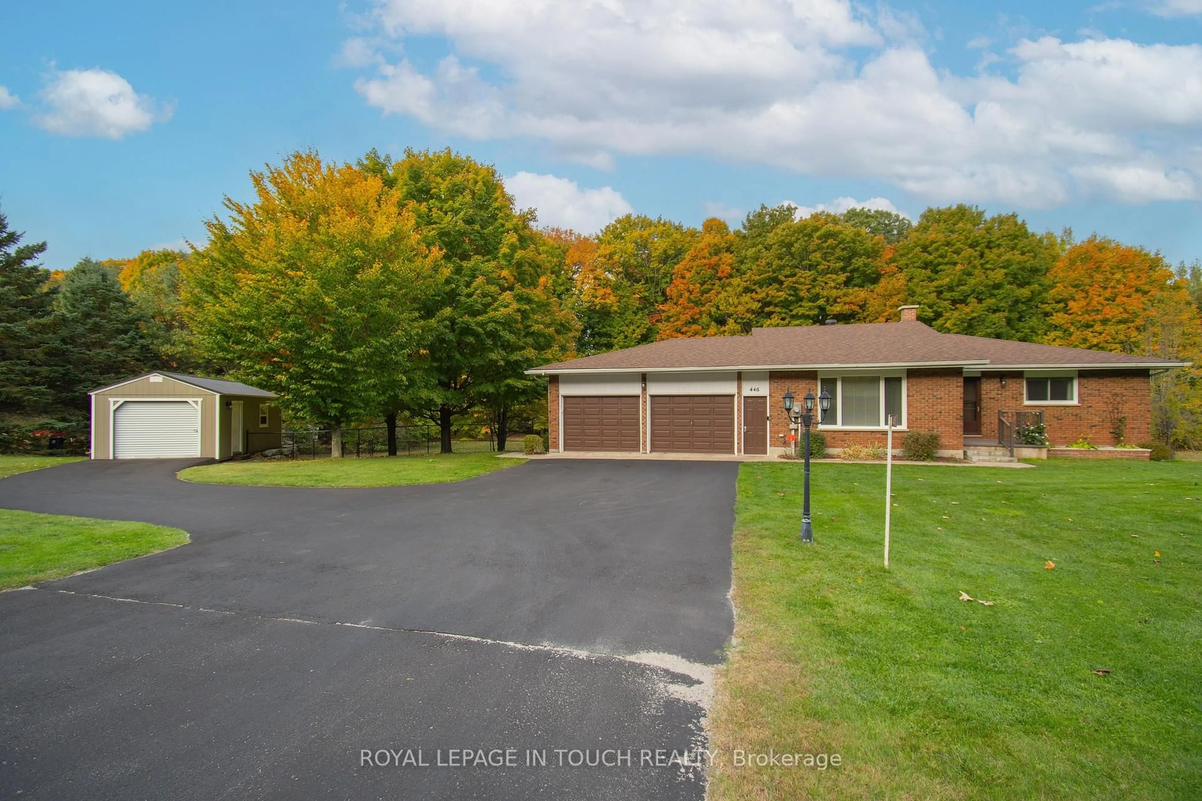 A pic from outside/outdoor area/front of a property/back of a property/a pic from drone, unknown for 446 Con 11 east Rd, Tiny Ontario L0L 2J0