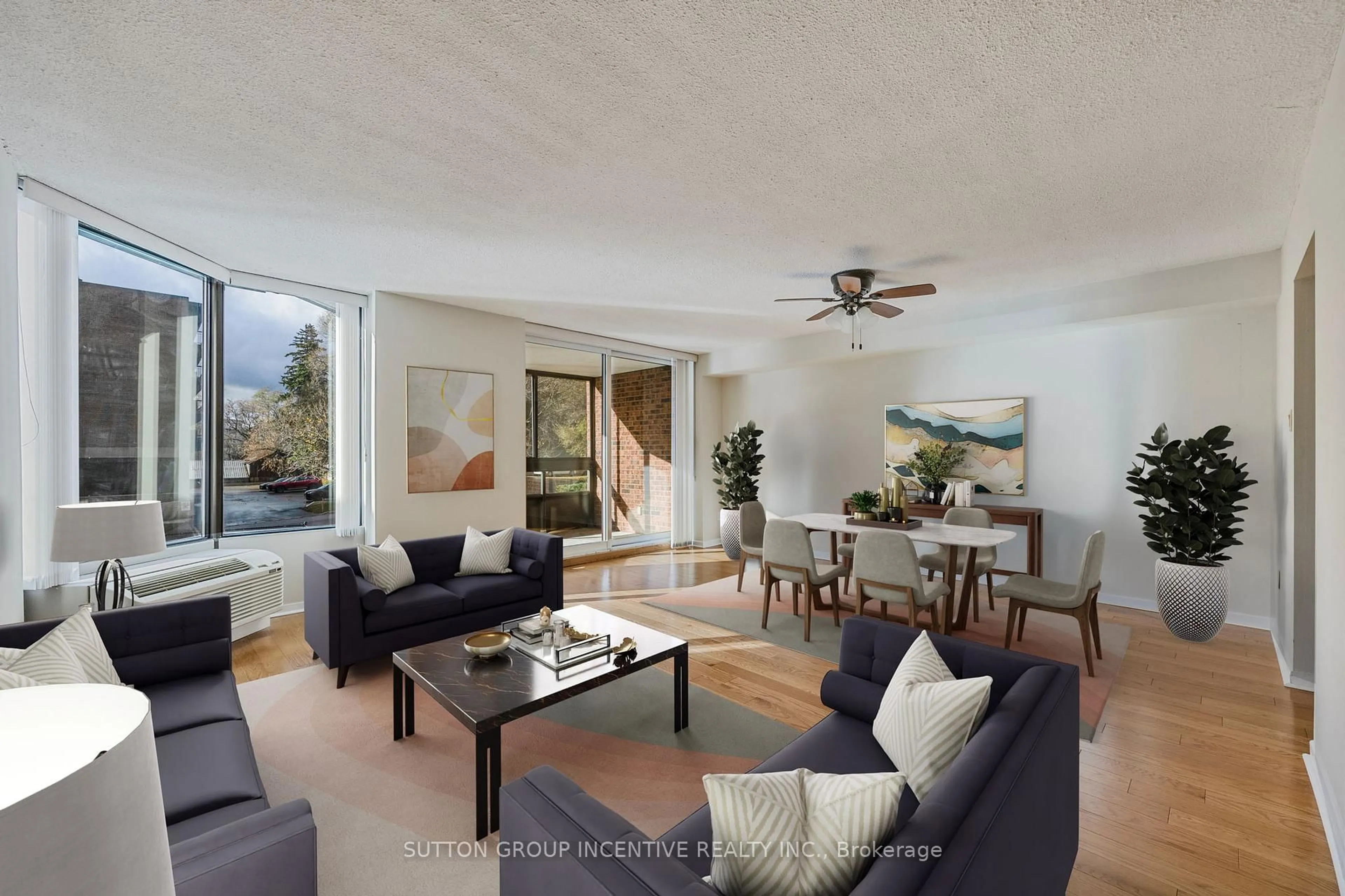 Living room with furniture, unknown for 181 Collier St #104, Barrie Ontario L4M 5L6