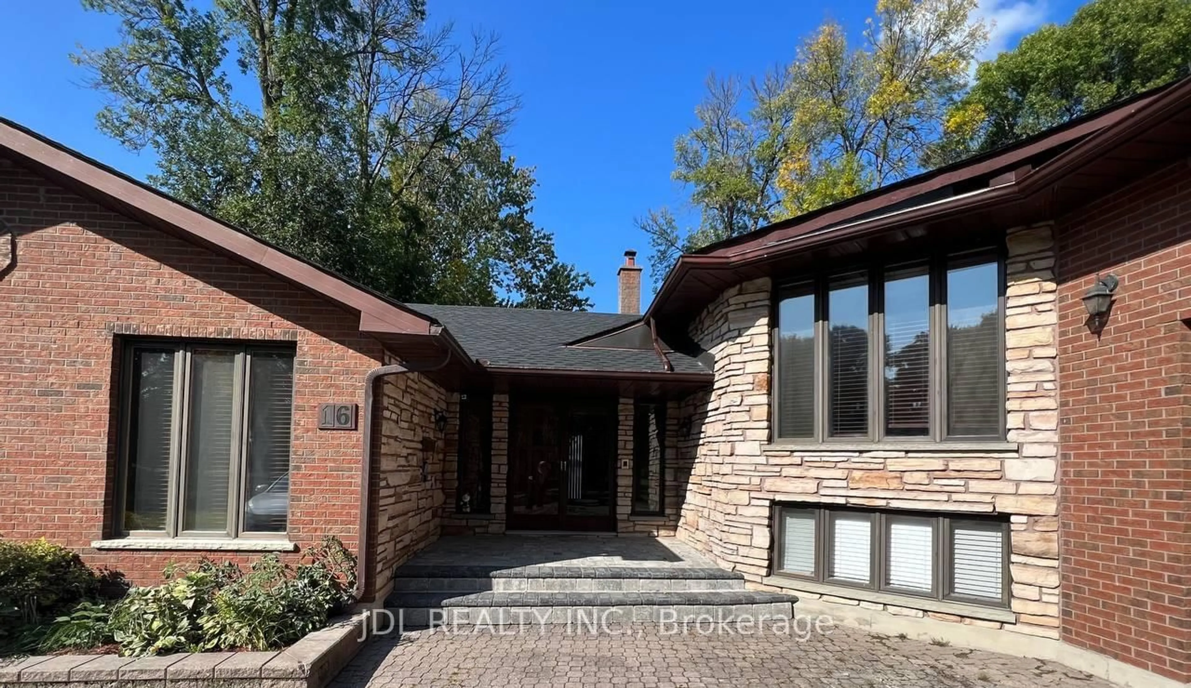 Home with brick exterior material, building for 16 Thicketwood Pl, Ramara Ontario L0K 1B0
