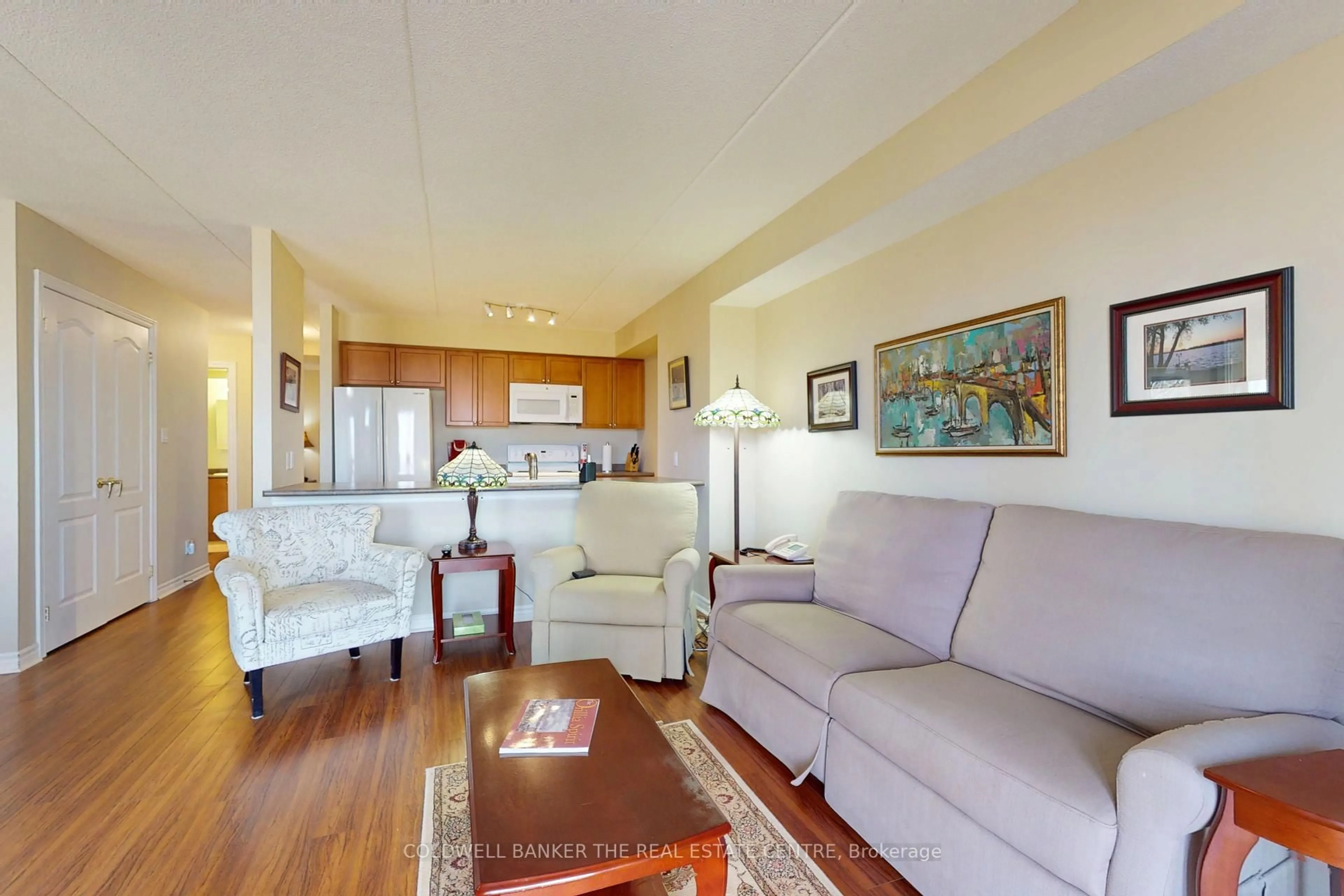 Living room with furniture, unknown for 486 Laclie St #304, Orillia Ontario L3V 4P9