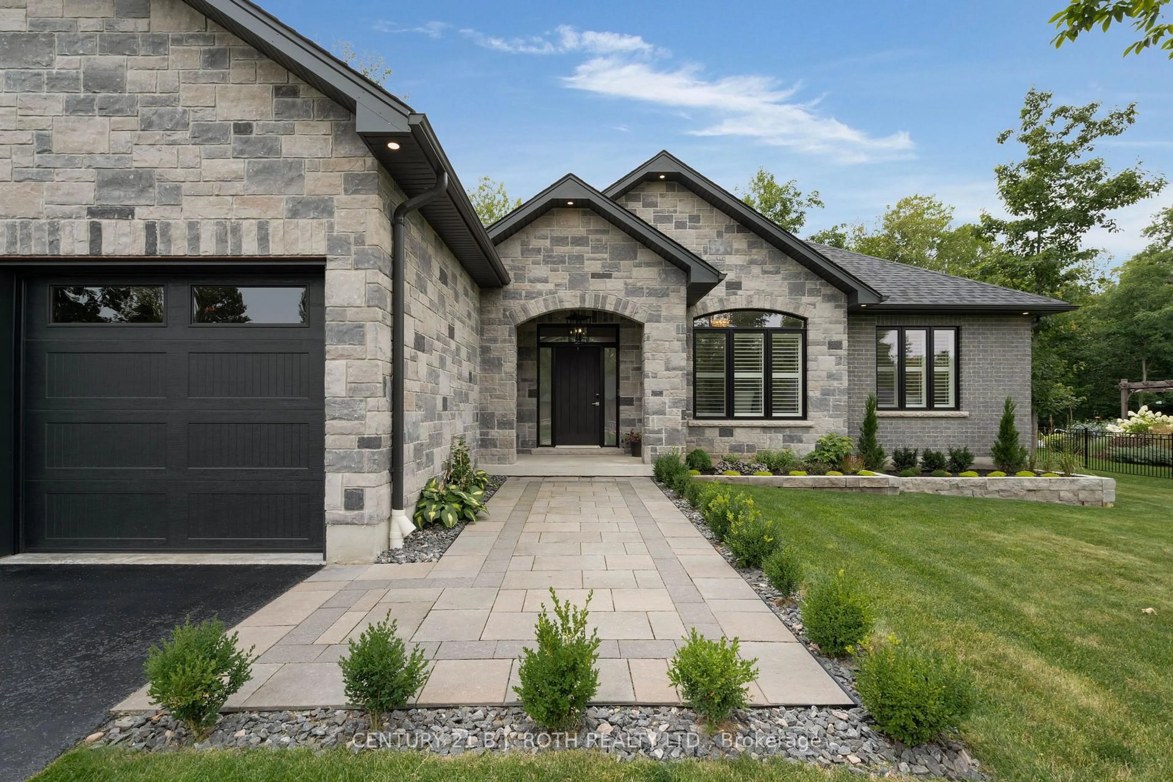 Home with brick exterior material, street for 10 Walter James Pkwy, Springwater Ontario L9X 2A6
