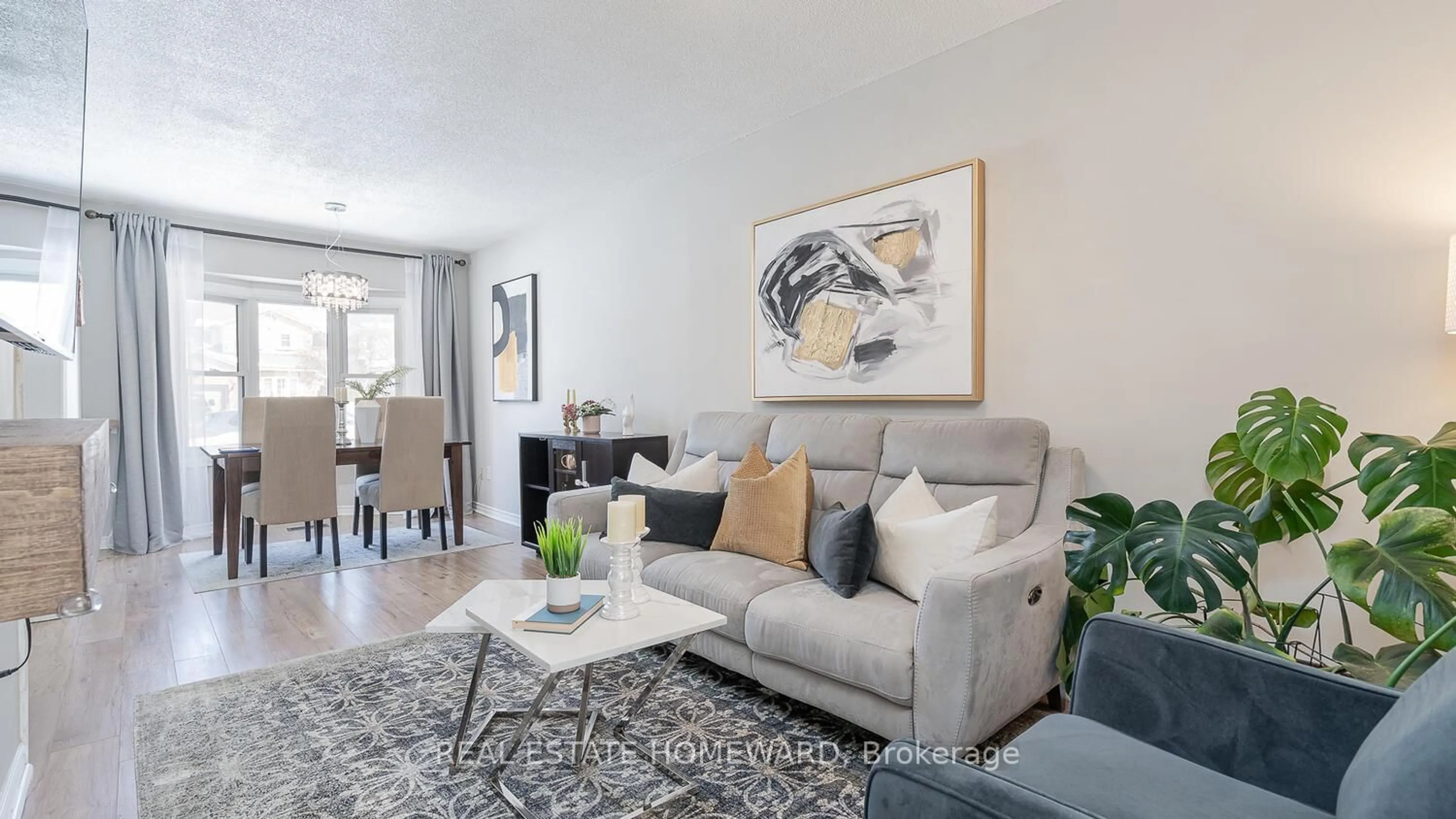 Living room with furniture, unknown for 81 Hadden Cres, Barrie Ontario L4M 6G7