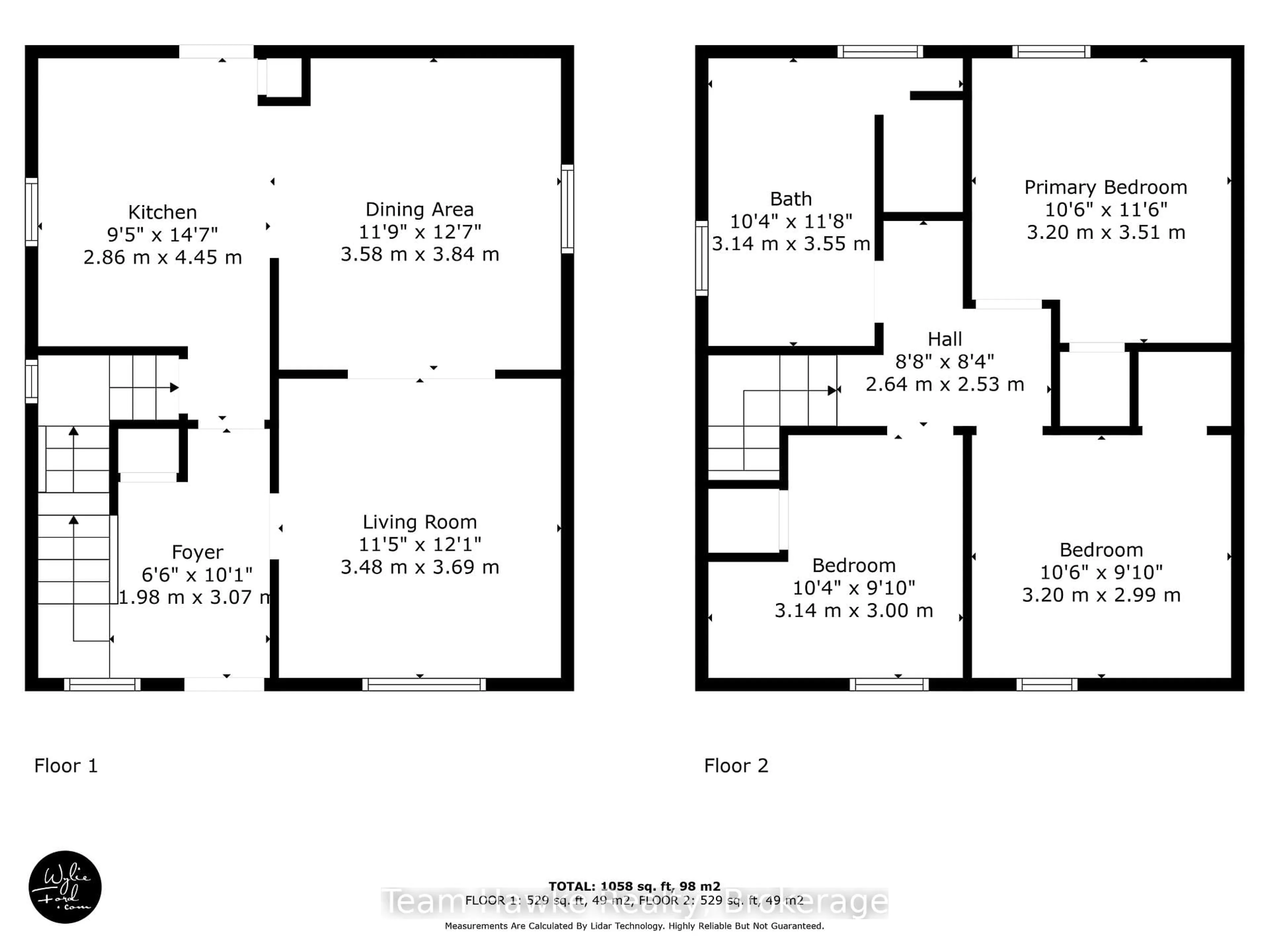 Floor plan for 261 Eighth St, Midland Ontario L4R 4B4