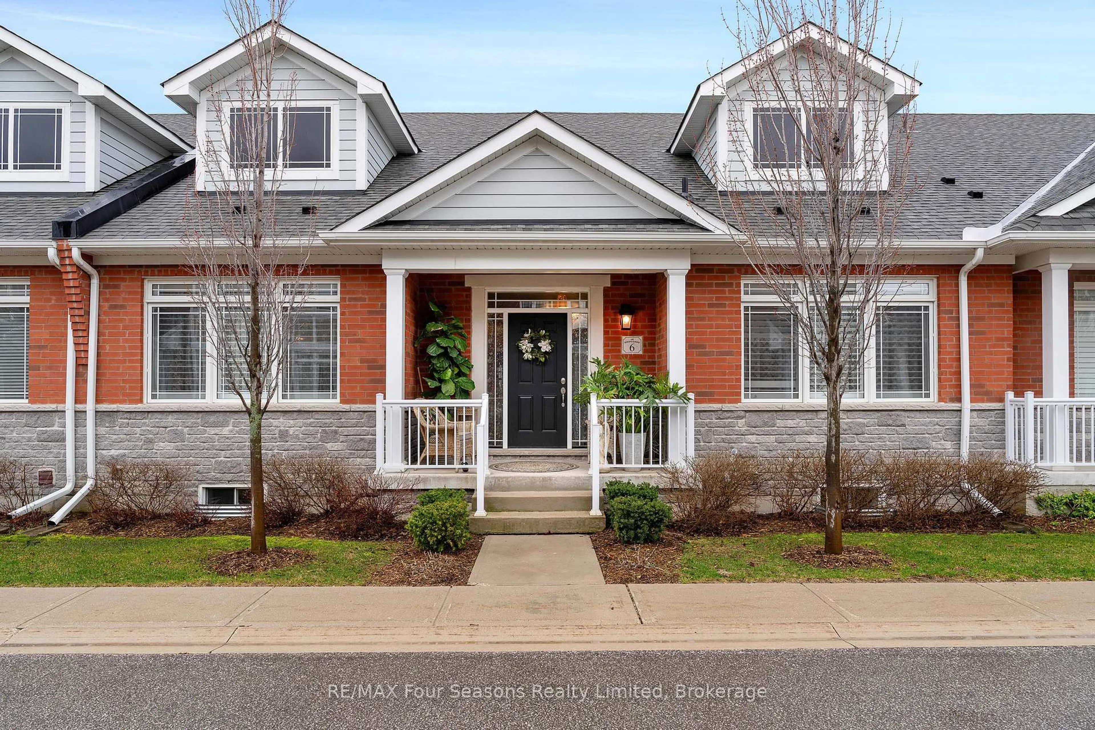 Home with brick exterior material, street for 6 Collship Lane, Collingwood Ontario L9Y 0J6