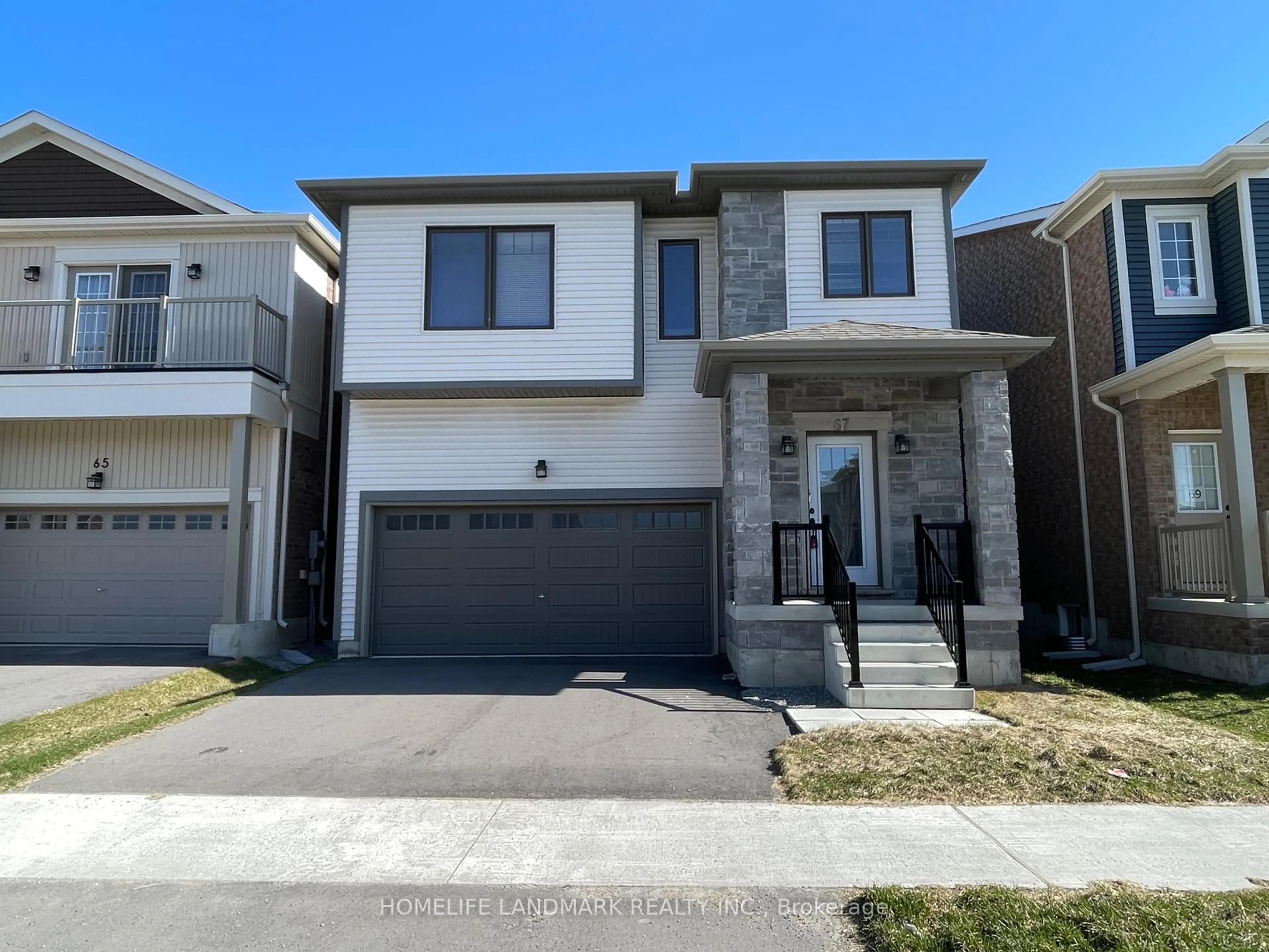 Home with brick exterior material, street for 67 Wheatfield Rd, Barrie Ontario L9J 0T4
