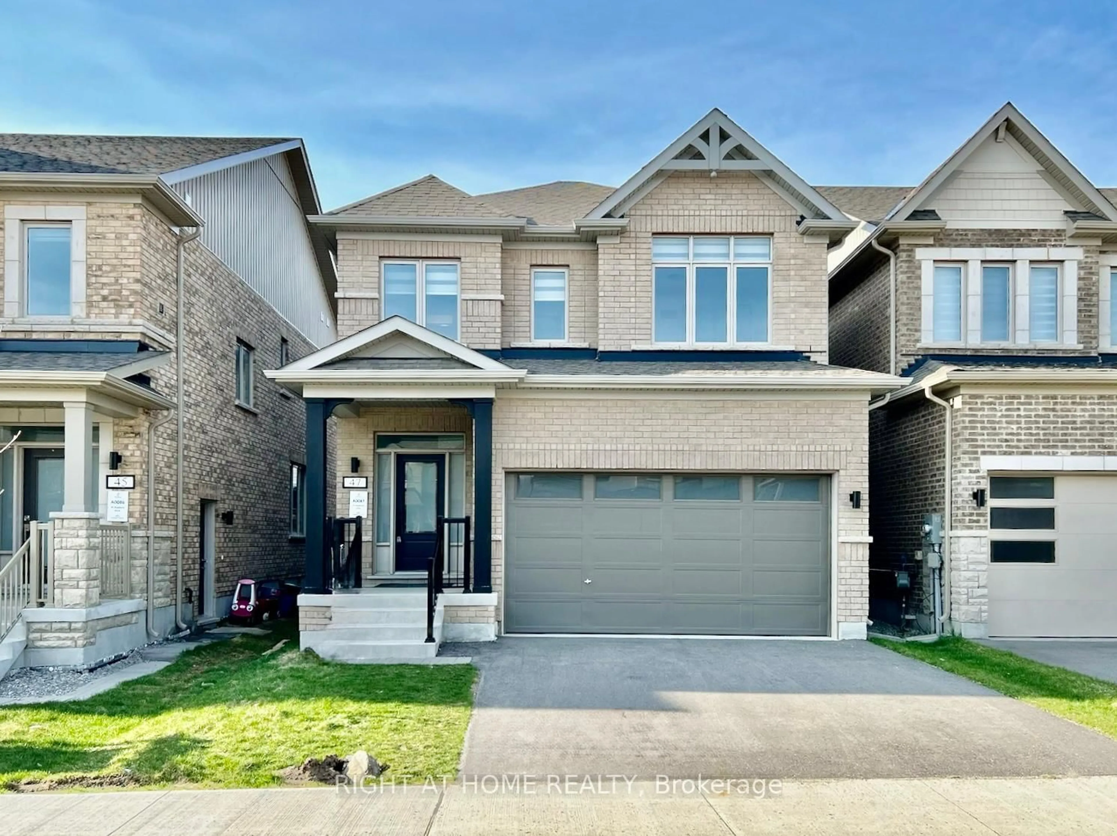 Home with brick exterior material, street for 47 Shepherd Dr, Barrie Ontario L9J 0K4
