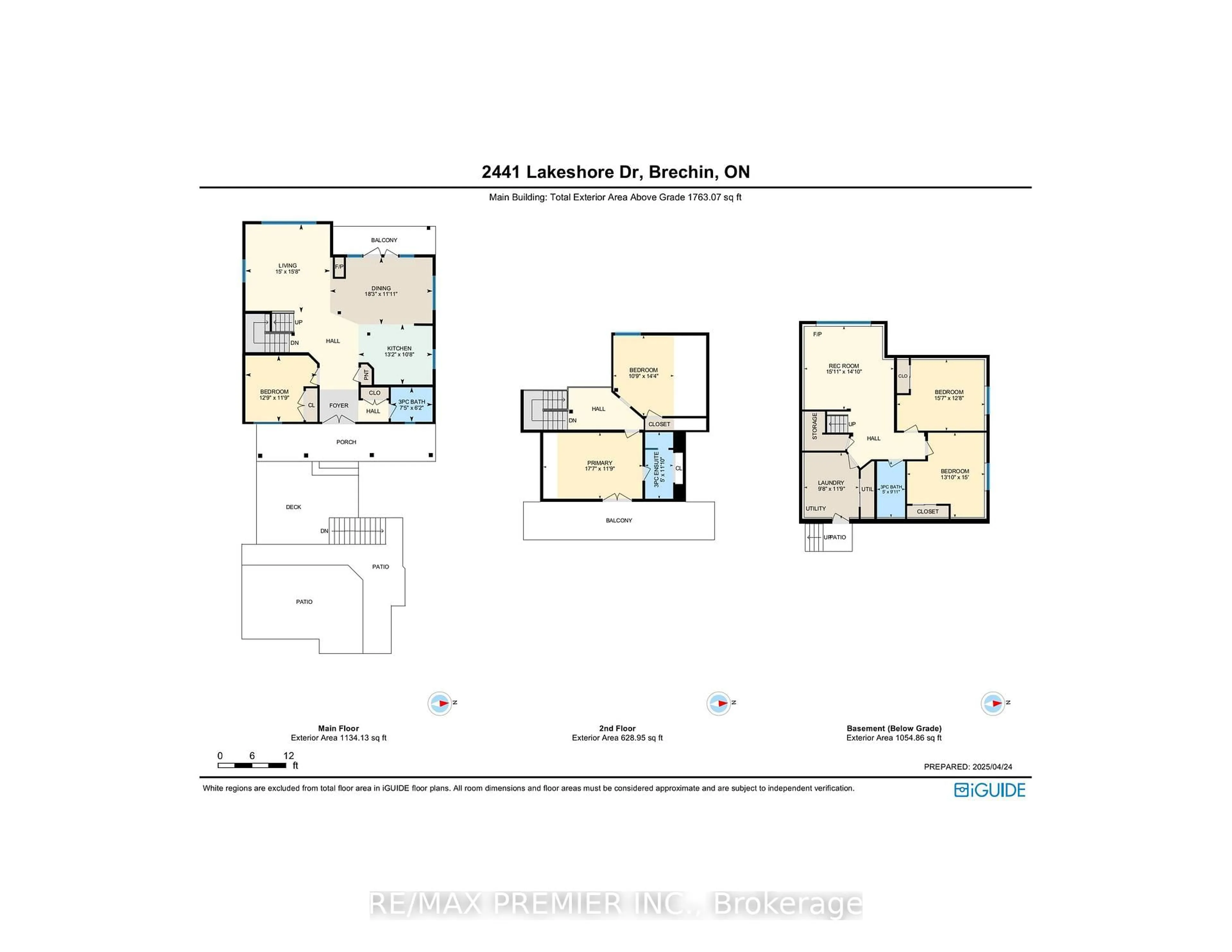 Floor plan for 2441 Lakeshore Dr, Ramara Ontario L0K 1B0