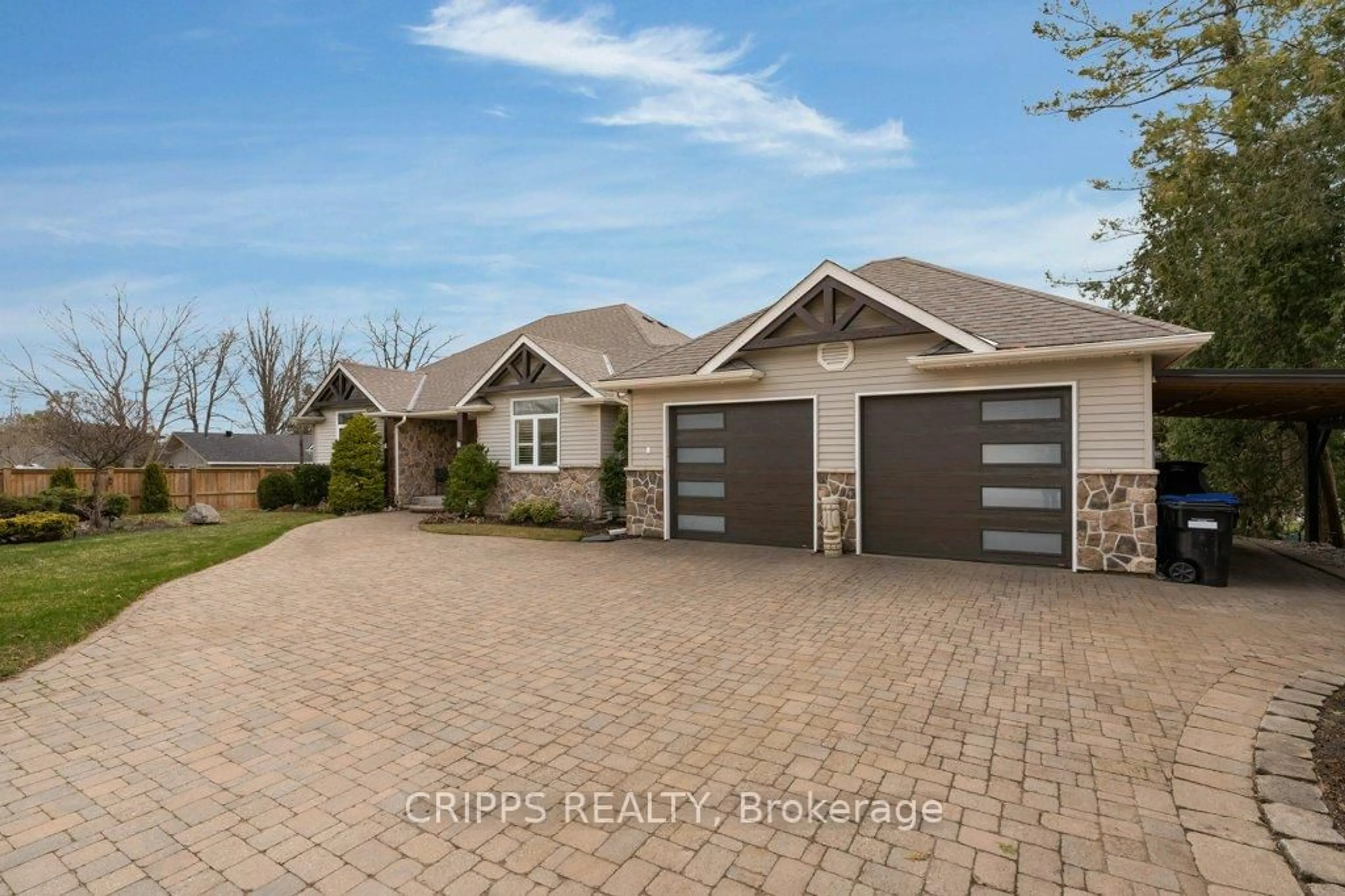 Home with brick exterior material, street for 91 Lakeshore Rd, Oro-Medonte Ontario L0L 2E0